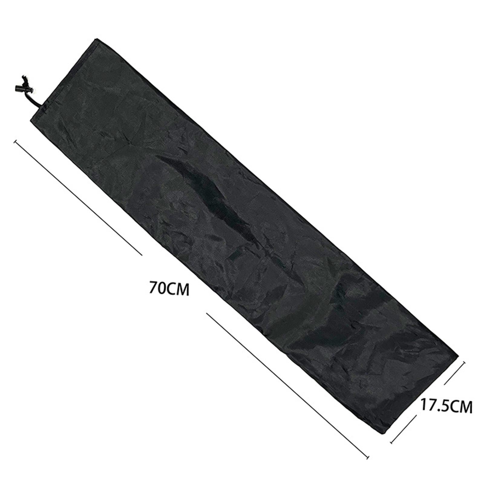 3xTrekking Pole Carrying Bag Adjustable Strap Waterproof Tent Pole Storage Bag 17.5cmx70 cm