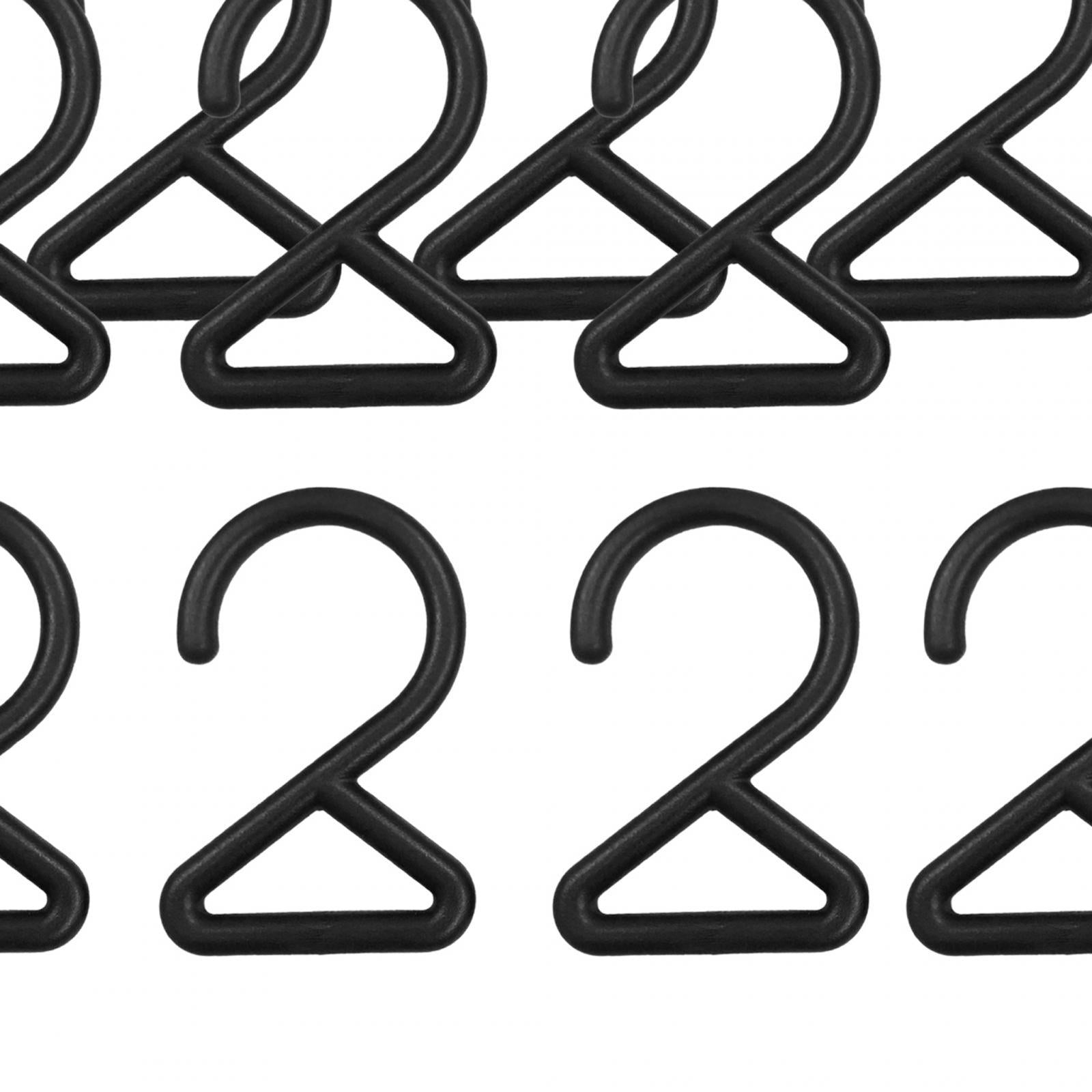 3x10Pcs Webbing Buckle Hooks DIY Backpack Hanging Hangers for Bags Pots Spoons