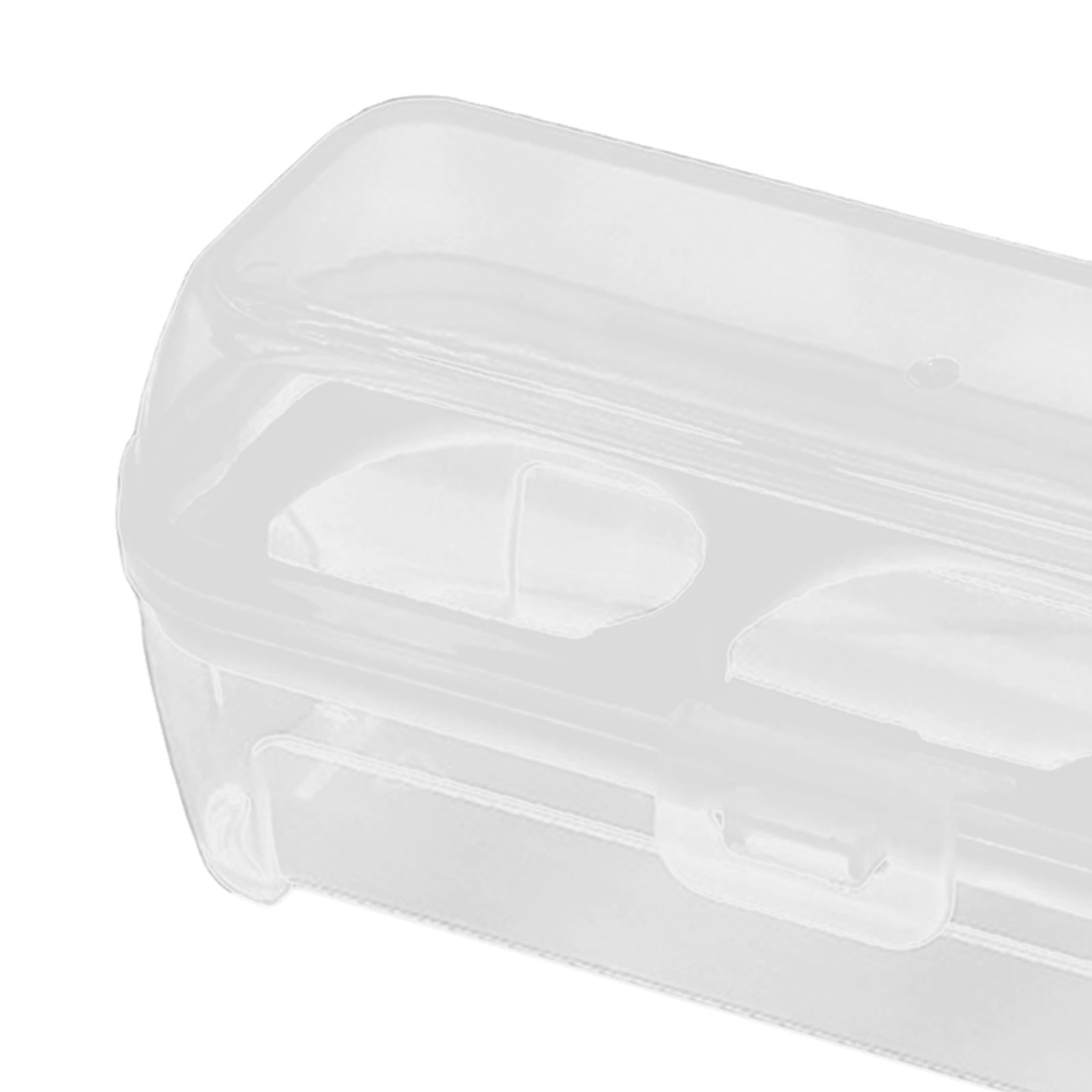 3xEgg Storage Box Organizer Travel Egg Carrying Case Hiking Egg Container Case 3 Grids 15.5x6.5x6cm