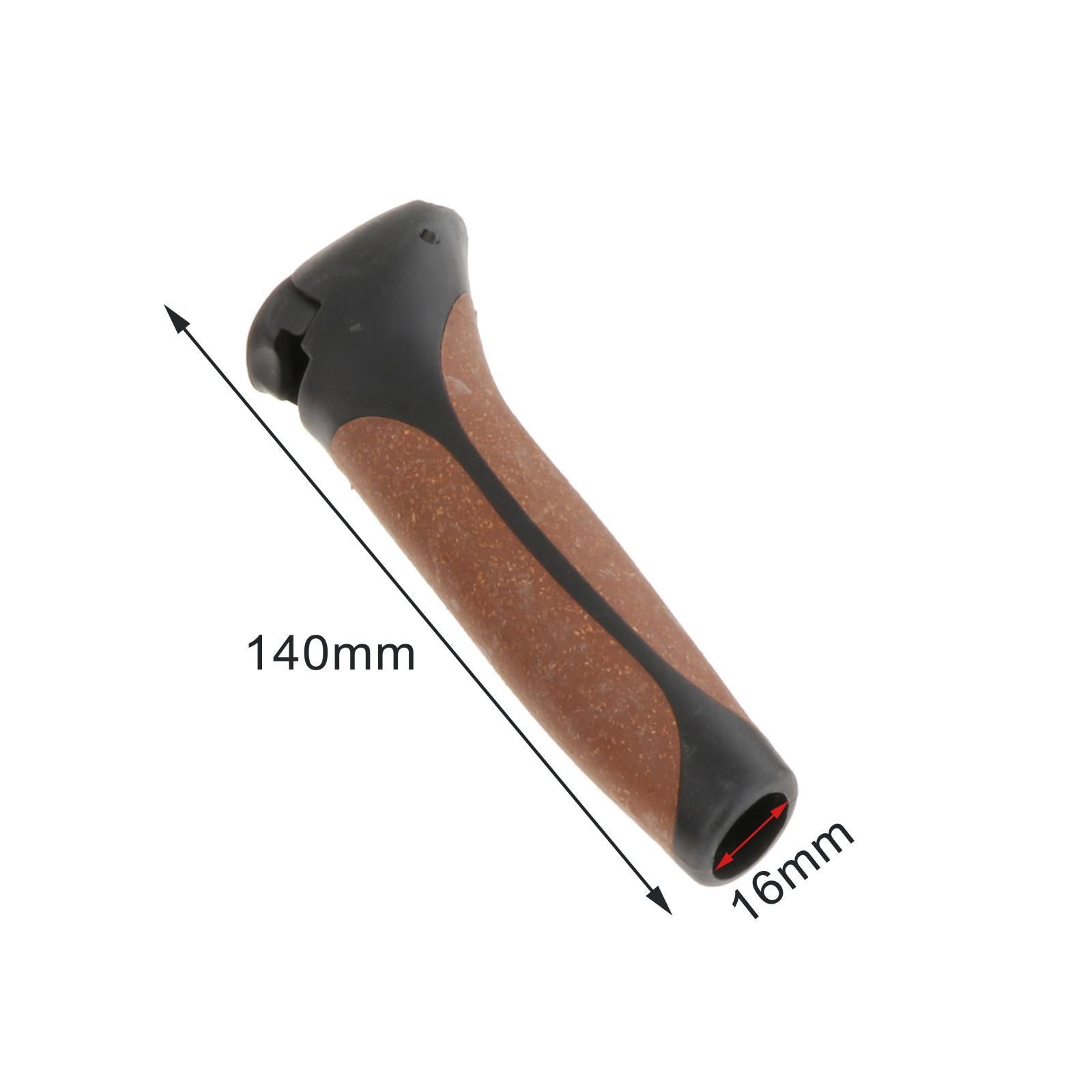 3xTrekking Rod Handle Replacement Outdoor Activities Mountaineering Crutch Style E