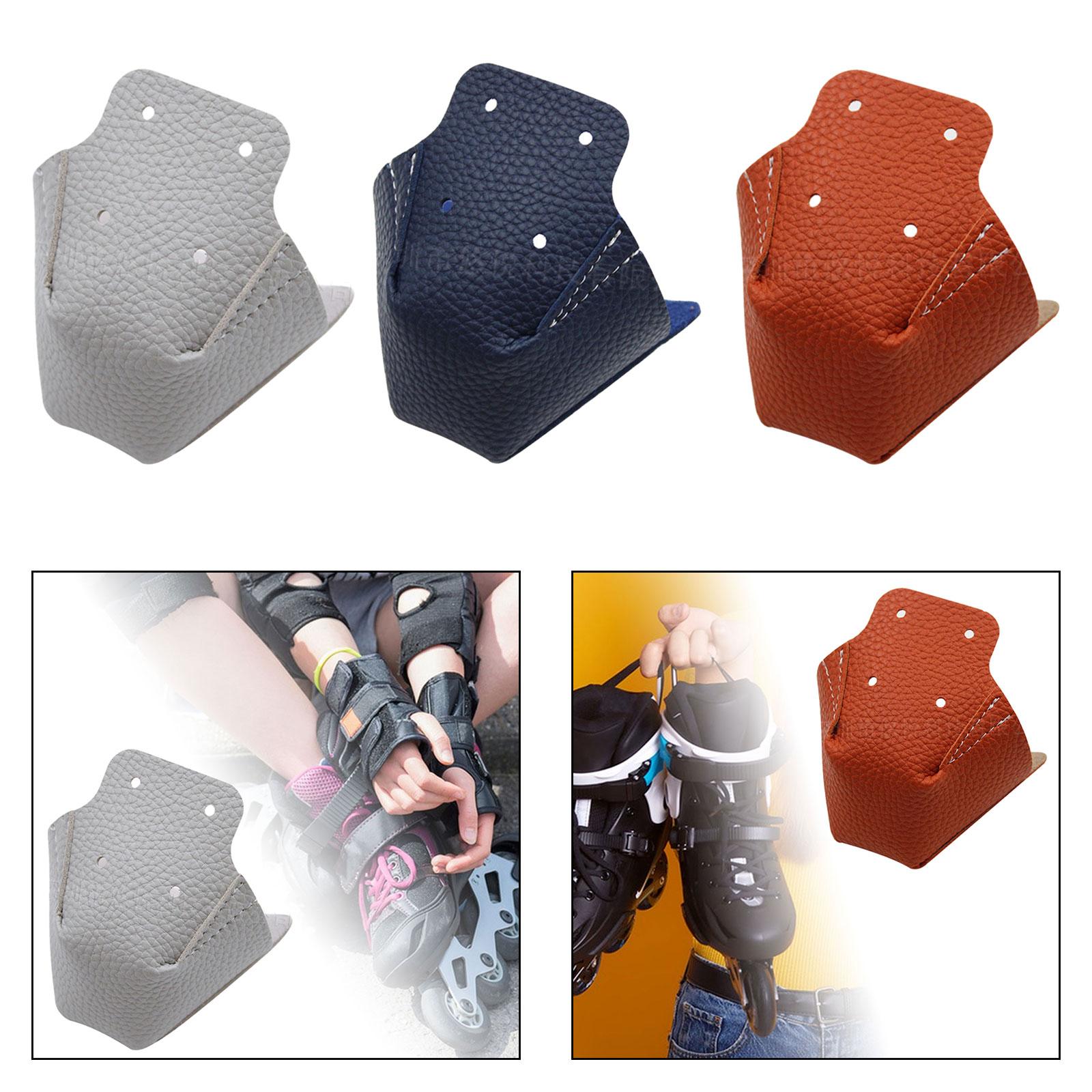 3xRoller Skate Toe Protector Skate Cap Protector for Outdoor Sports Accs Gray