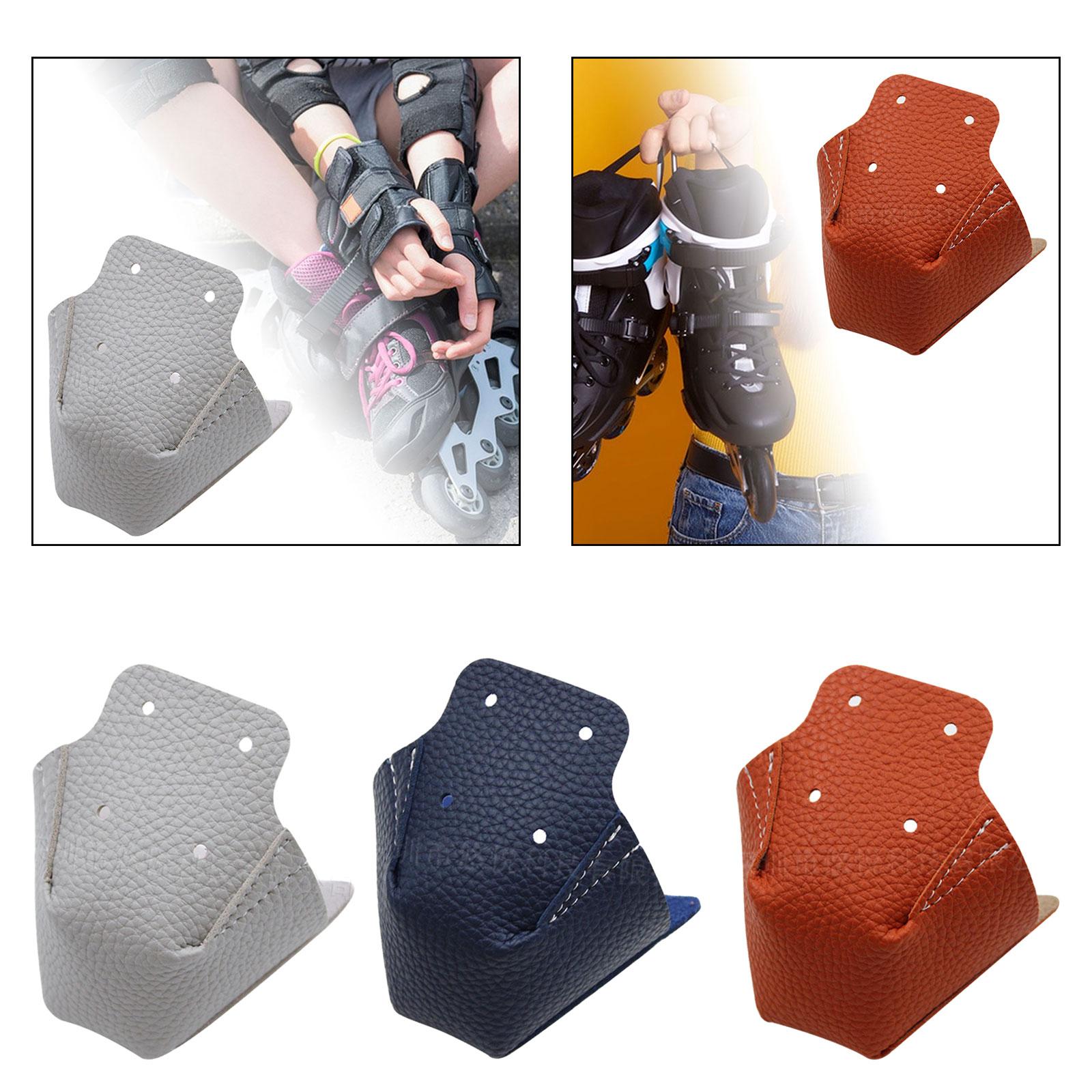 3xRoller Skate Toe Protector Skate Cap Protector for Outdoor Sports Accs Gray