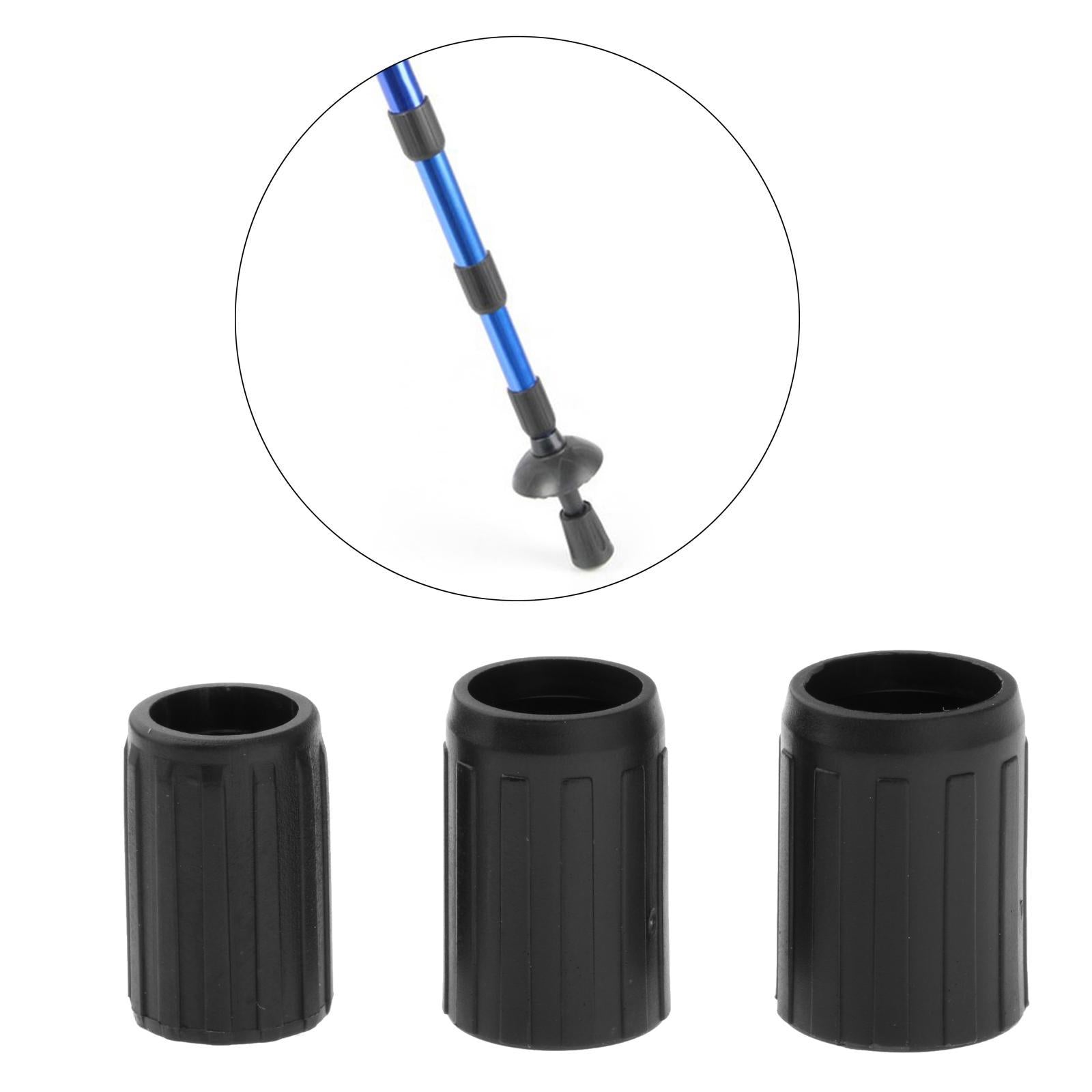 4xTrekking Pole Tip Buffer Walking Stick Tip for Mountaineering Walking Hiking Inner Diameter 14mm