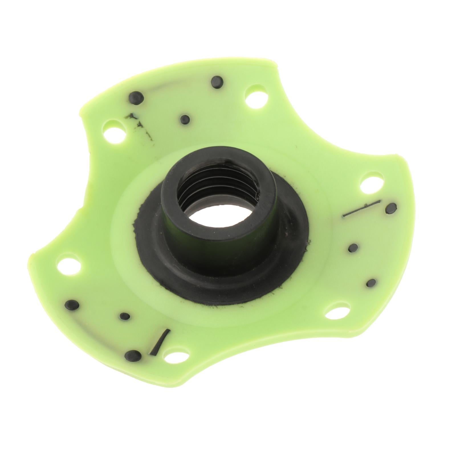 3xTrekking Pole Snow Basket 15mm Screw on Removable Mud Holder Ski Pole Basket Green