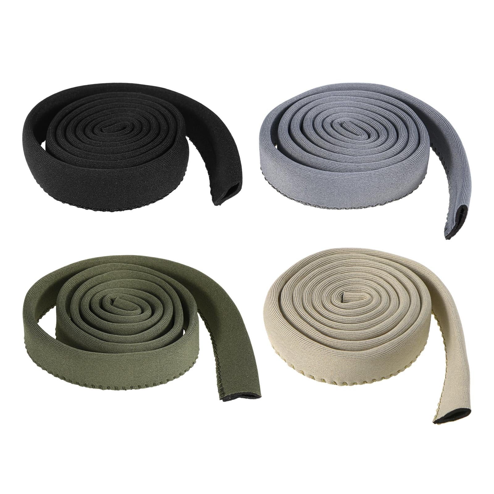 4xHydration Pack Drink Tube Cover for Water Pipe Insulation Cover Drinking Bag Black