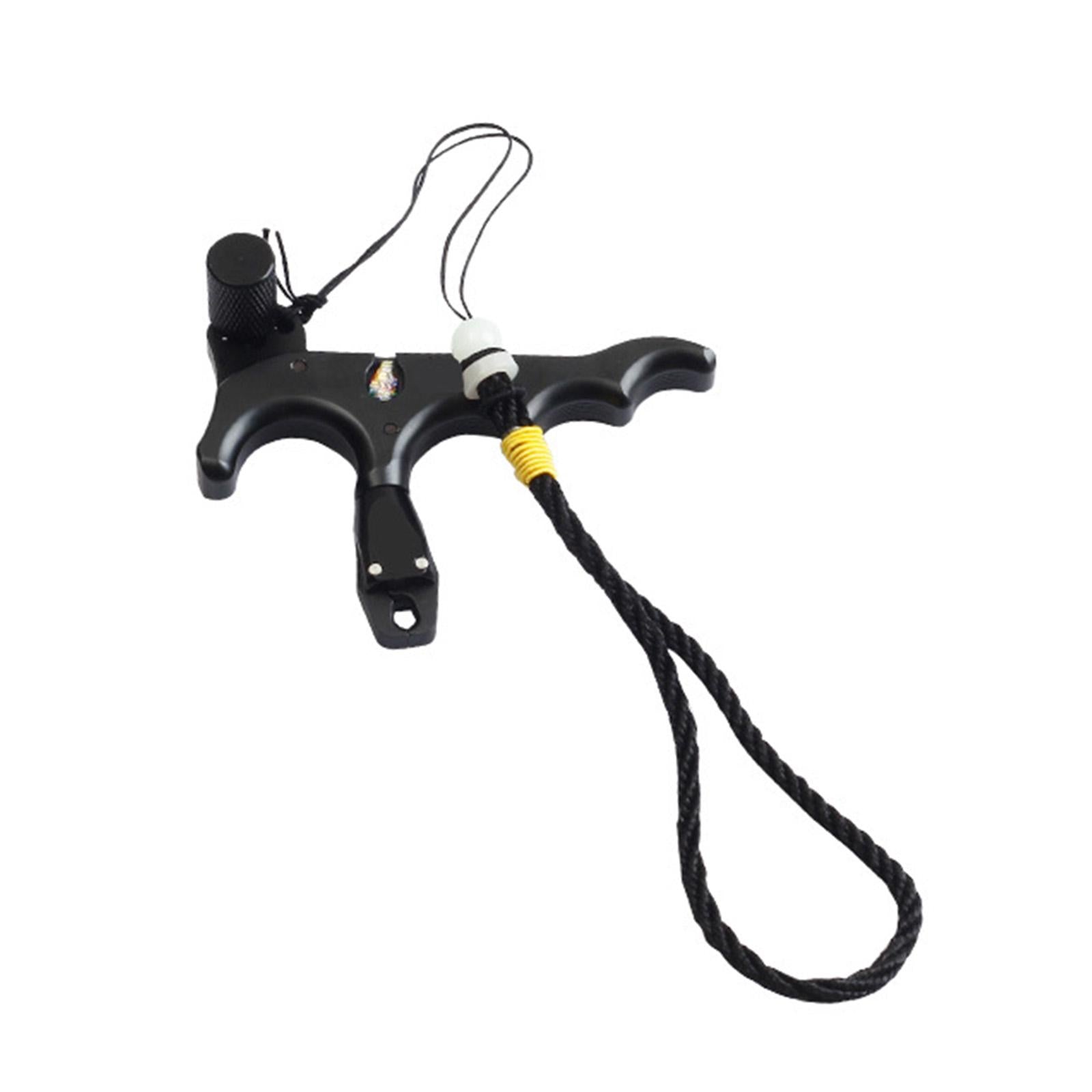 3xCompound Bow Release Aids Wrist Lanyard Braided for Archery Hunting