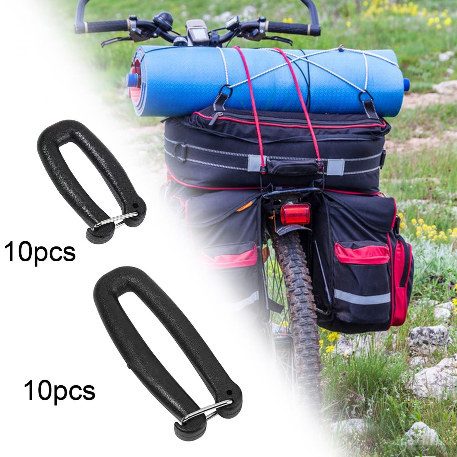 6x10Pcs Webbing Strap Hook Attachments for Backpack Strap Luggage Strap Hiking