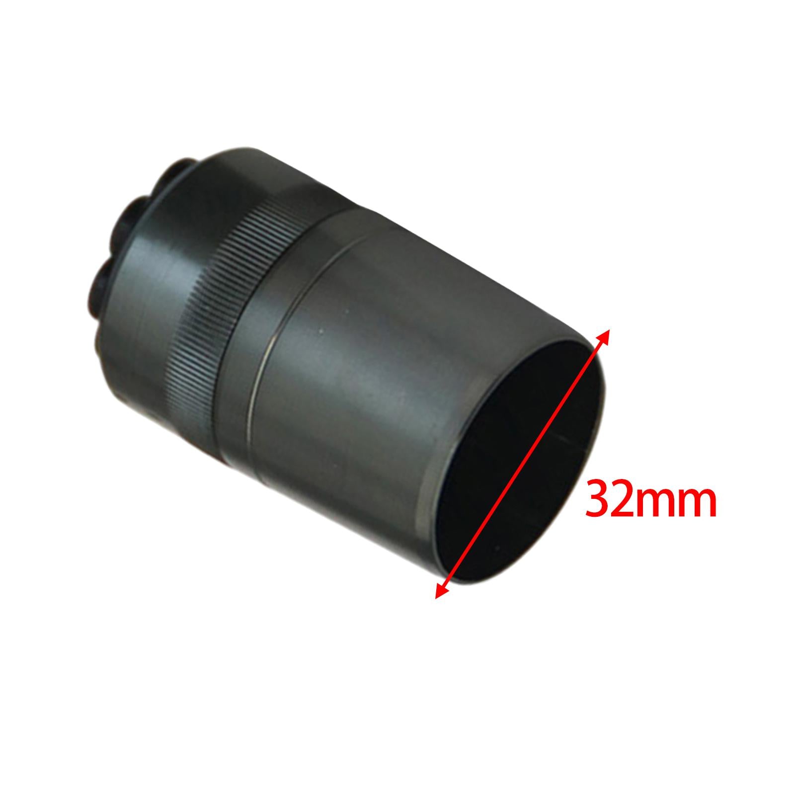 4xFishing Rod Butt Cap Fishing Tackle Accessory Protector Fishing Pole End Cap 32mm