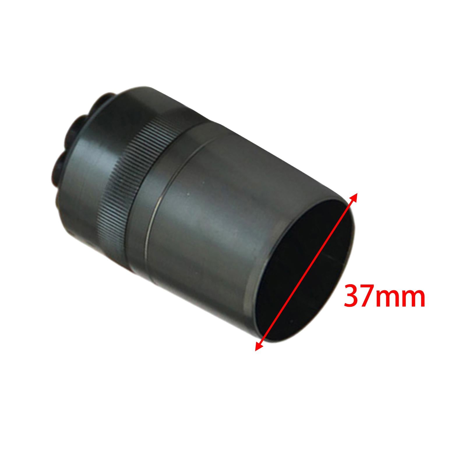 4xFishing Rod Butt Cap with Drain Hole Aluminum Alloy Fishing Tackle Accessory 37mm