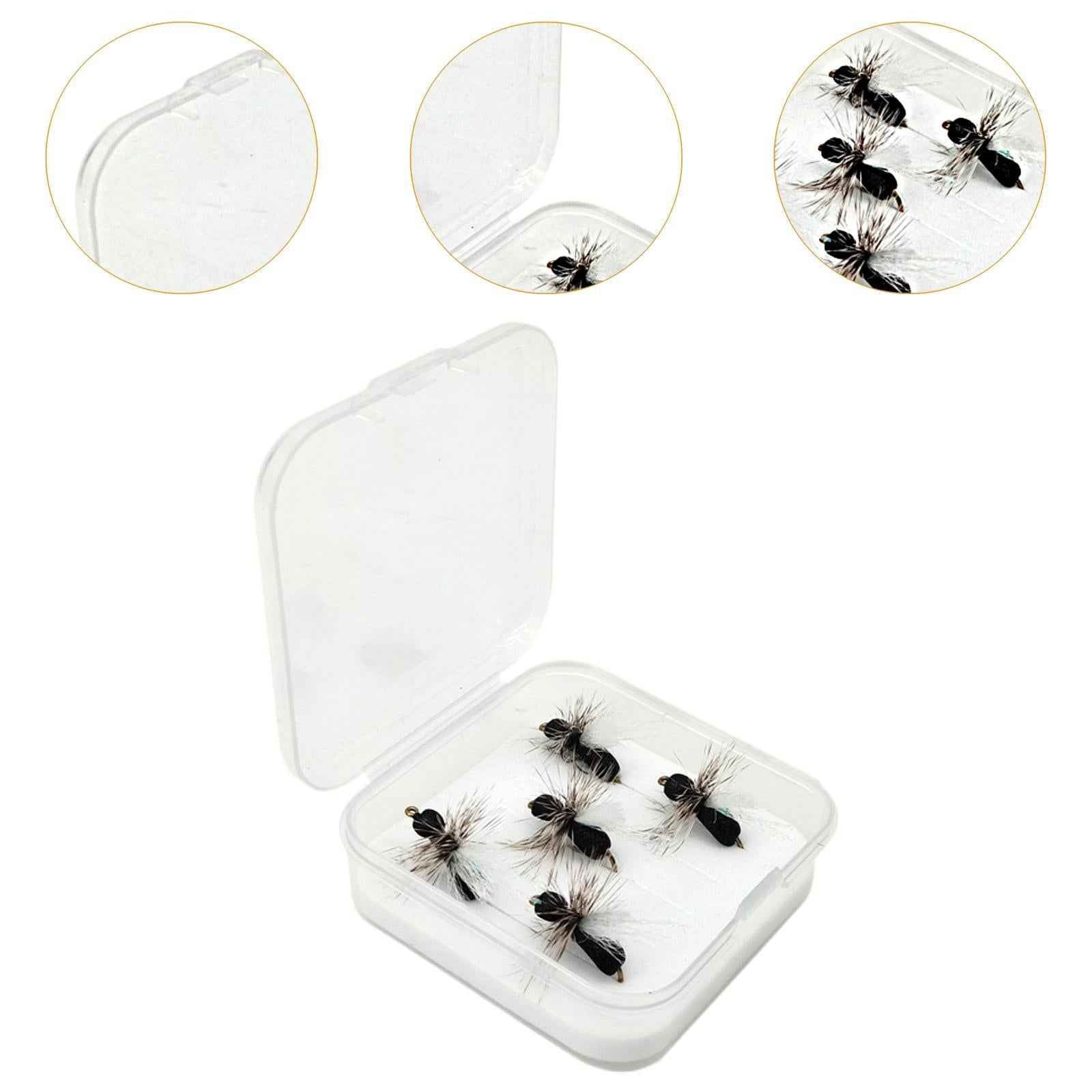 5x Foam Dry Fly Flies with High Carbon Hooks for Men Women Fisherman Anglers