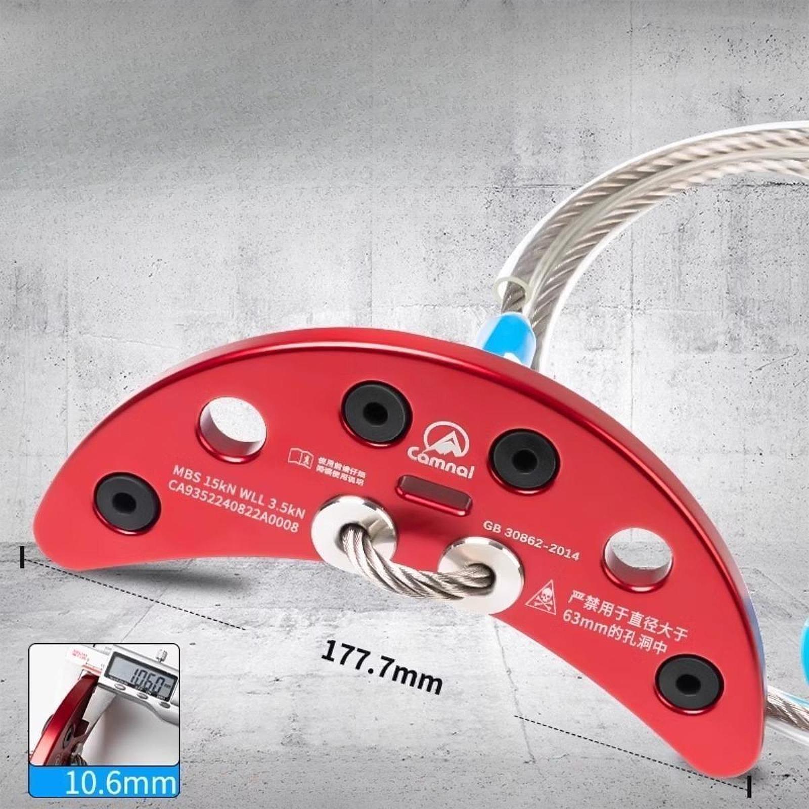 Climbing Bolt Hanger Heavy Duty Climbing Anchor for Hiking Piton Aerial Work 60cm