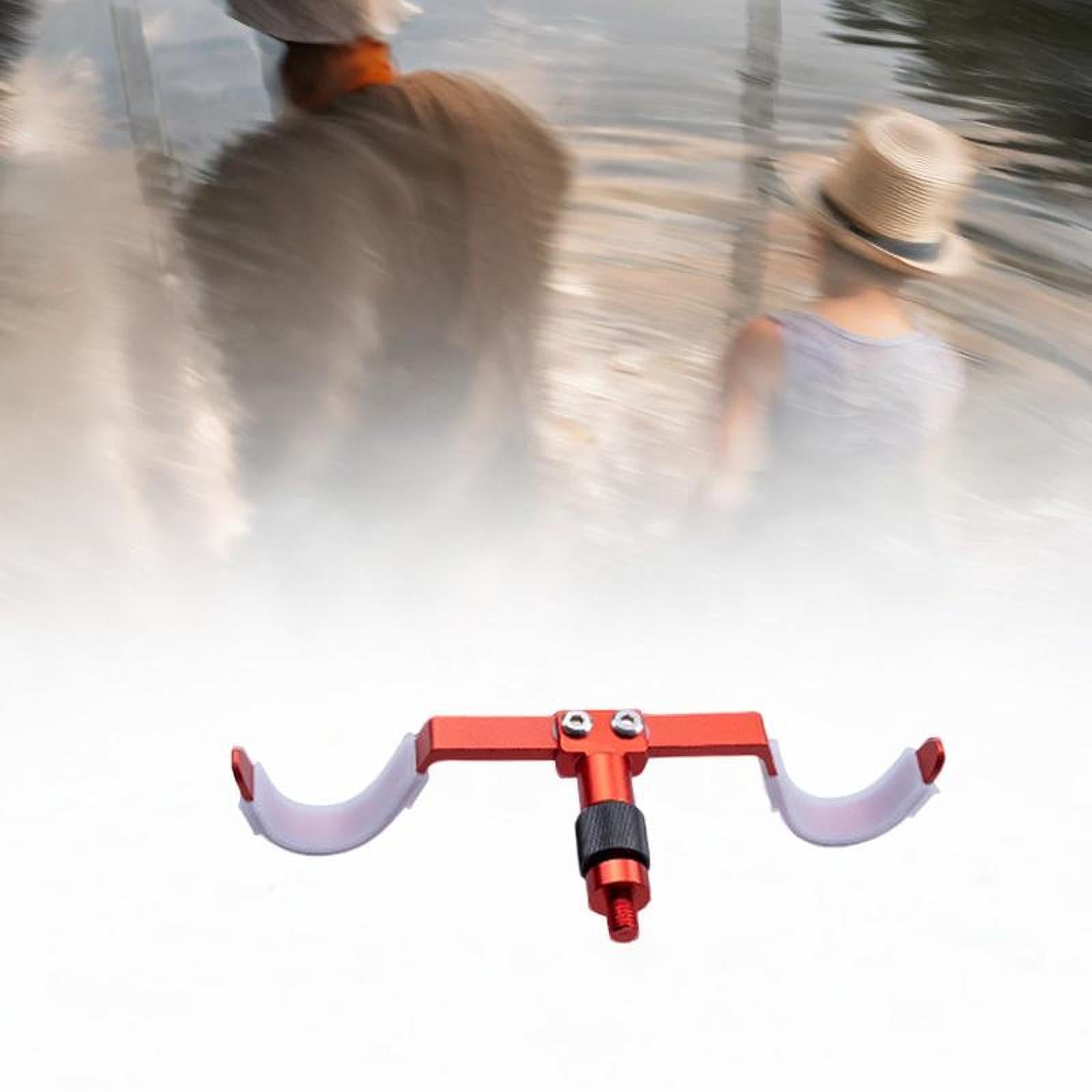 Boat Fishing Rod Holder Fishing Pole Holder Head for Fishing Gift Canoe Dock Red