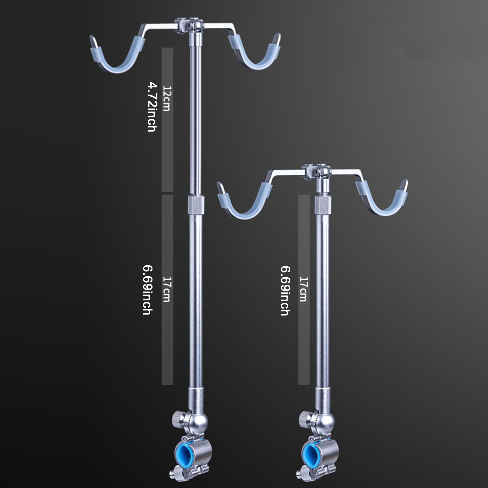 Boat Fishing Rod Holder Large Clamp Fishing Pole Holder for Yacht Canoe Dock Sliver