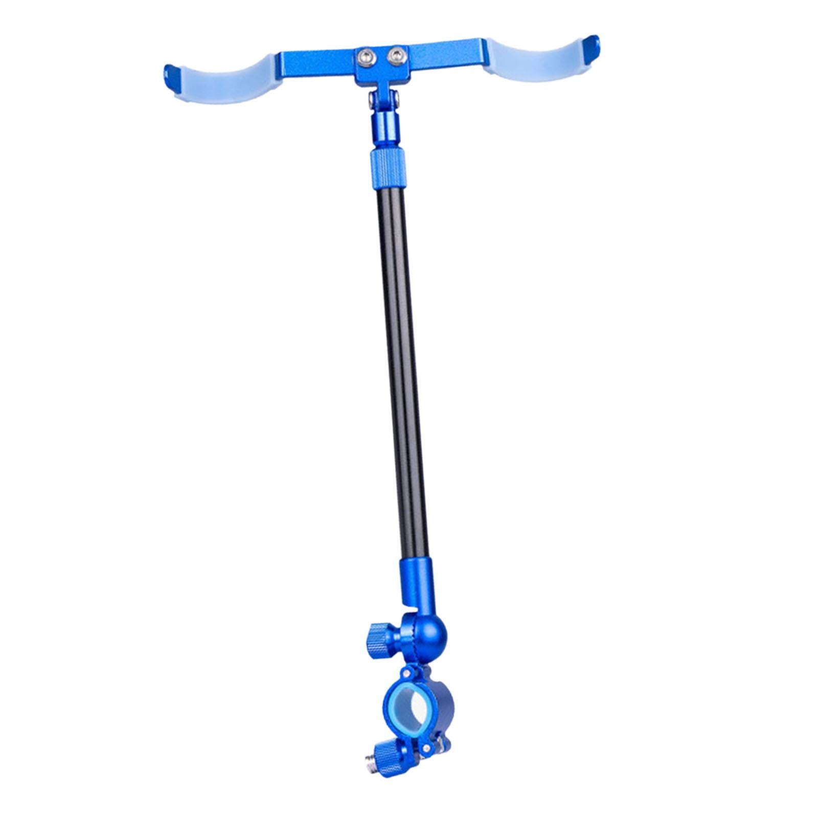Boat Fishing Rod Holder Large Clamp Fishing Pole Holder for Yacht Canoe Dock Blue