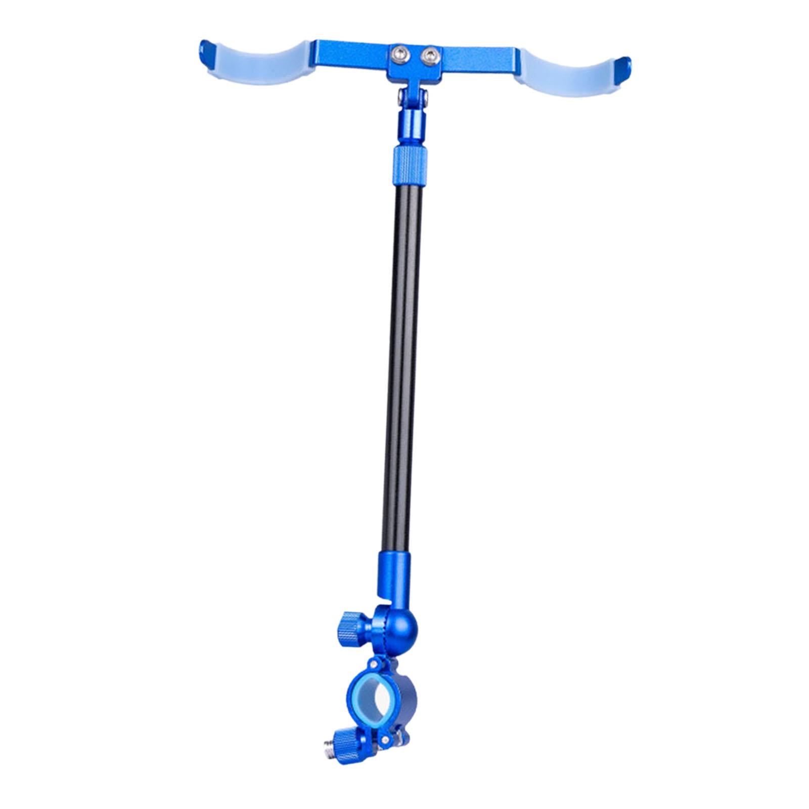 Boat Fishing Rod Holder Large Clamp Fishing Pole Holder for Yacht Canoe Dock Blue