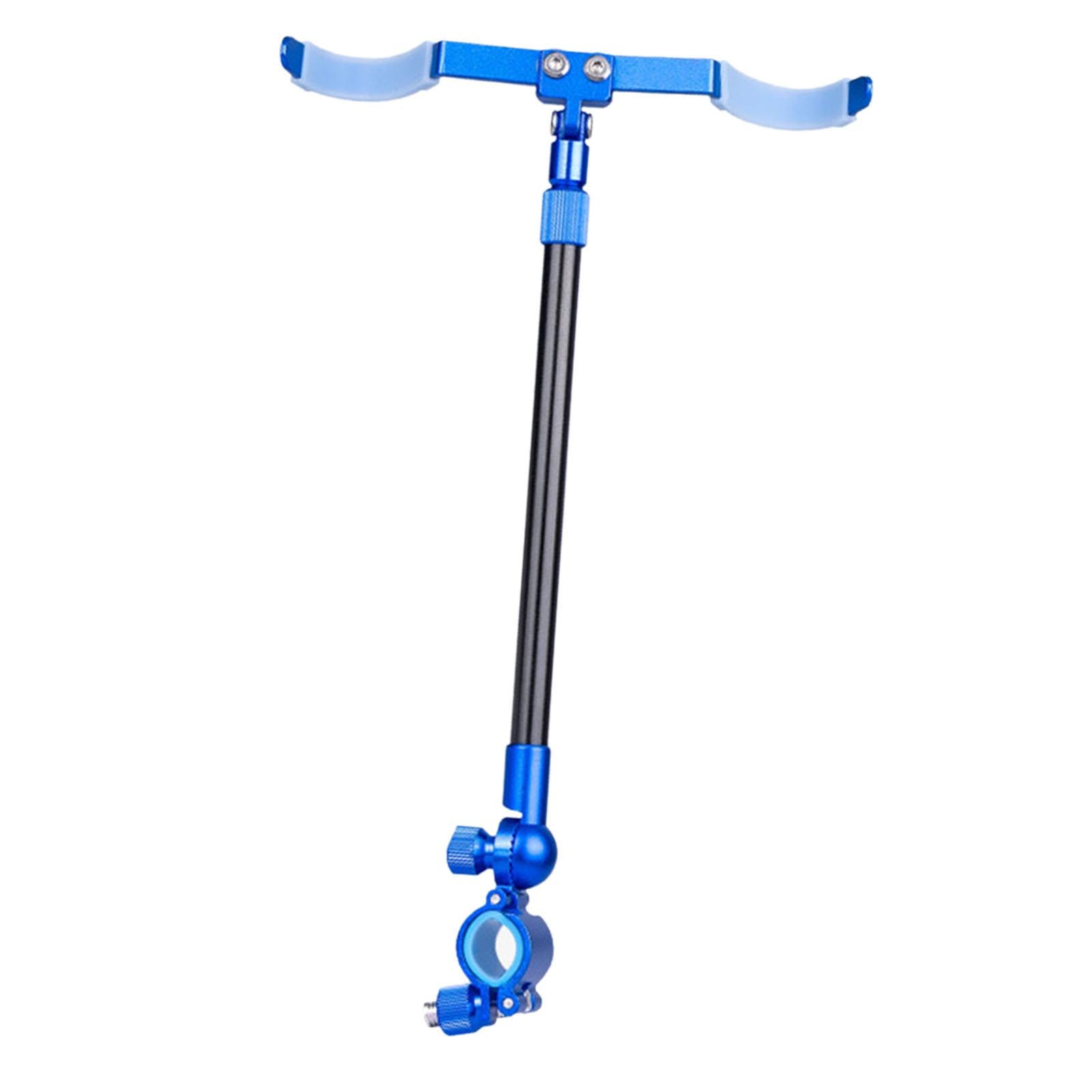 Boat Fishing Rod Holder Large Clamp Fishing Pole Holder for Yacht Canoe Dock Blue