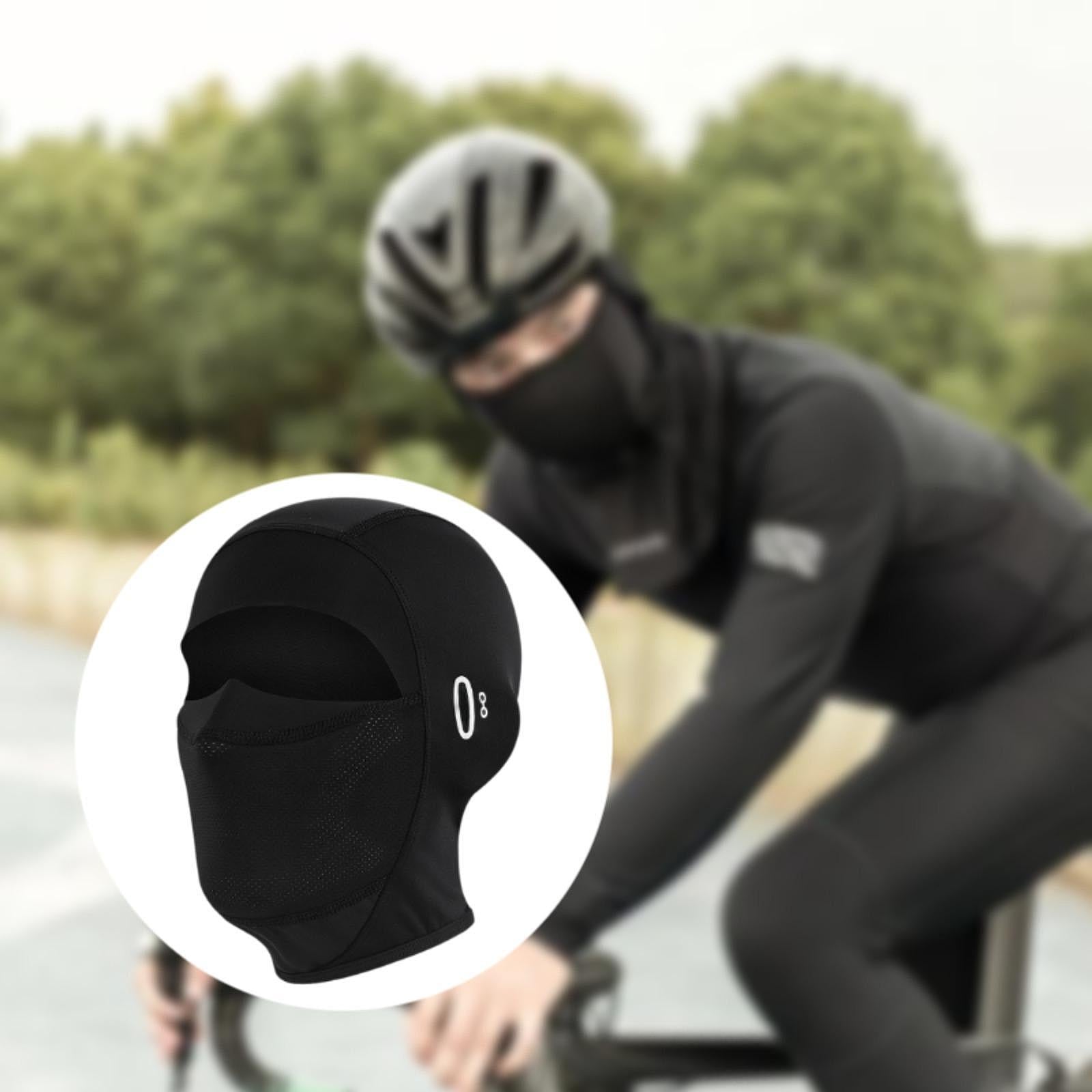 Balaclava Face Mask Motorcycle Riding Face Mask for Sports Motorcycle Hiking Short 26cmx25cm