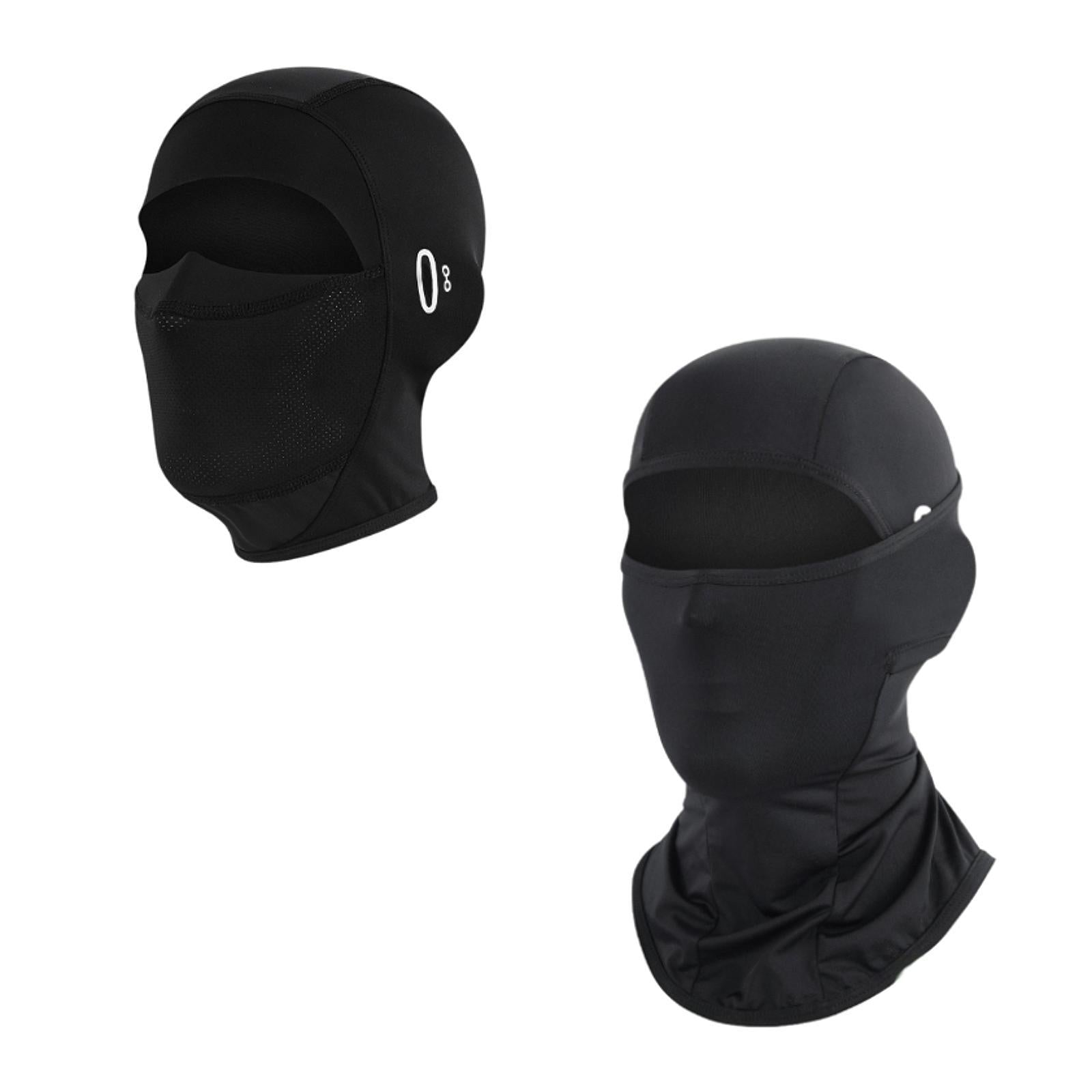 Balaclava Face Mask Motorcycle Riding Face Mask for Sports Motorcycle Hiking Short 26cmx25cm