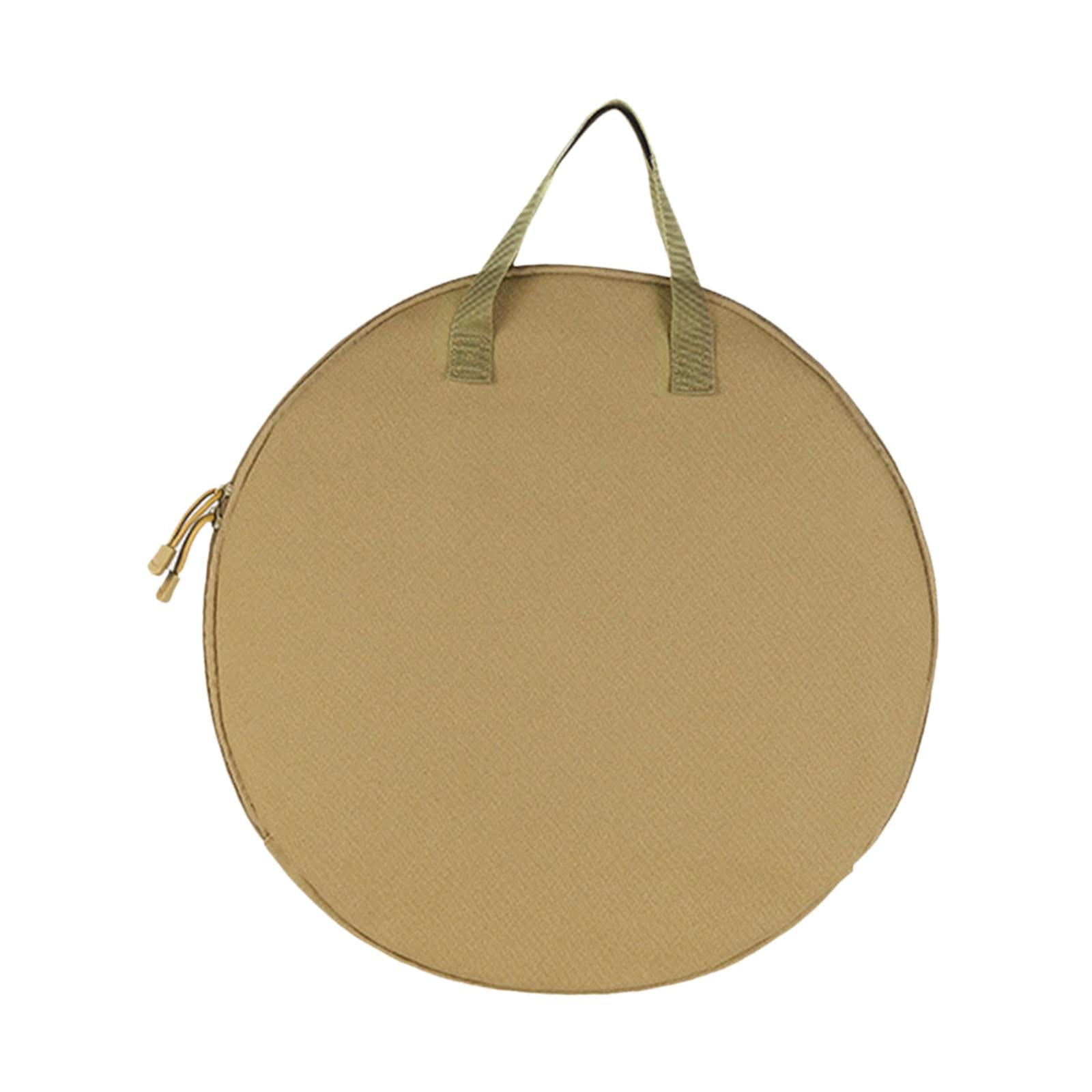 Cast Iron Skillet Bag Grill Accessories Frying Pan Pouch for Cooking Camping 43 cmx43 cm