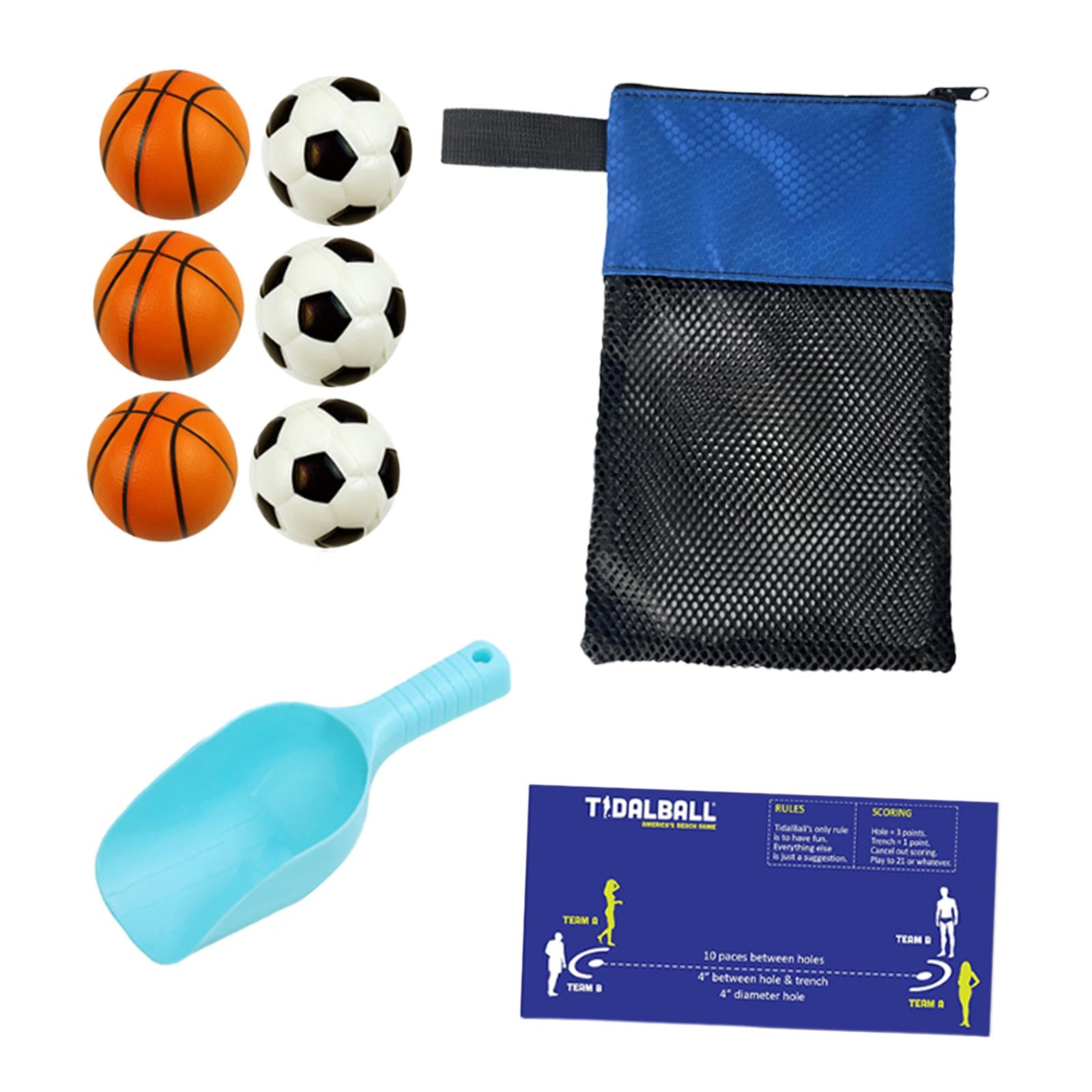 Beach Game Compact Portable Convenient Outdoors Game for Lawn Holiday Yard Football Basketball