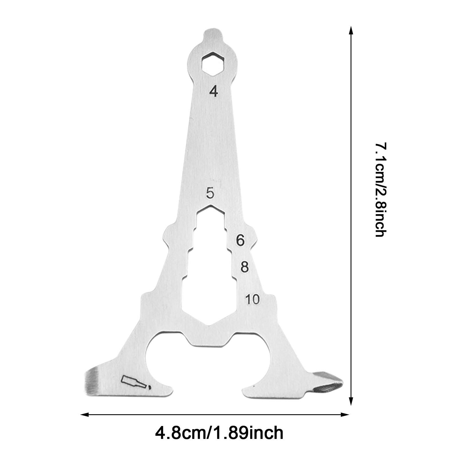 Card Opener Portable Novelty Easy to Use Kitchen Tool for Kitchen Home Party 7.1cmx4.8cm
