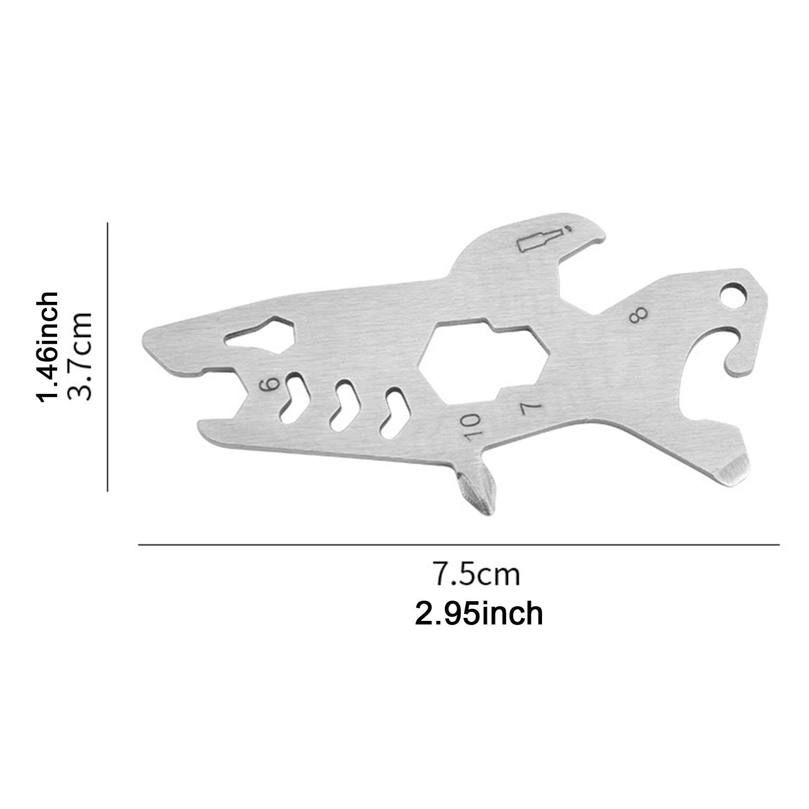 Card Opener Portable Novelty Easy to Use Kitchen Tool for Kitchen Home Party 7.5cmx3.7cm