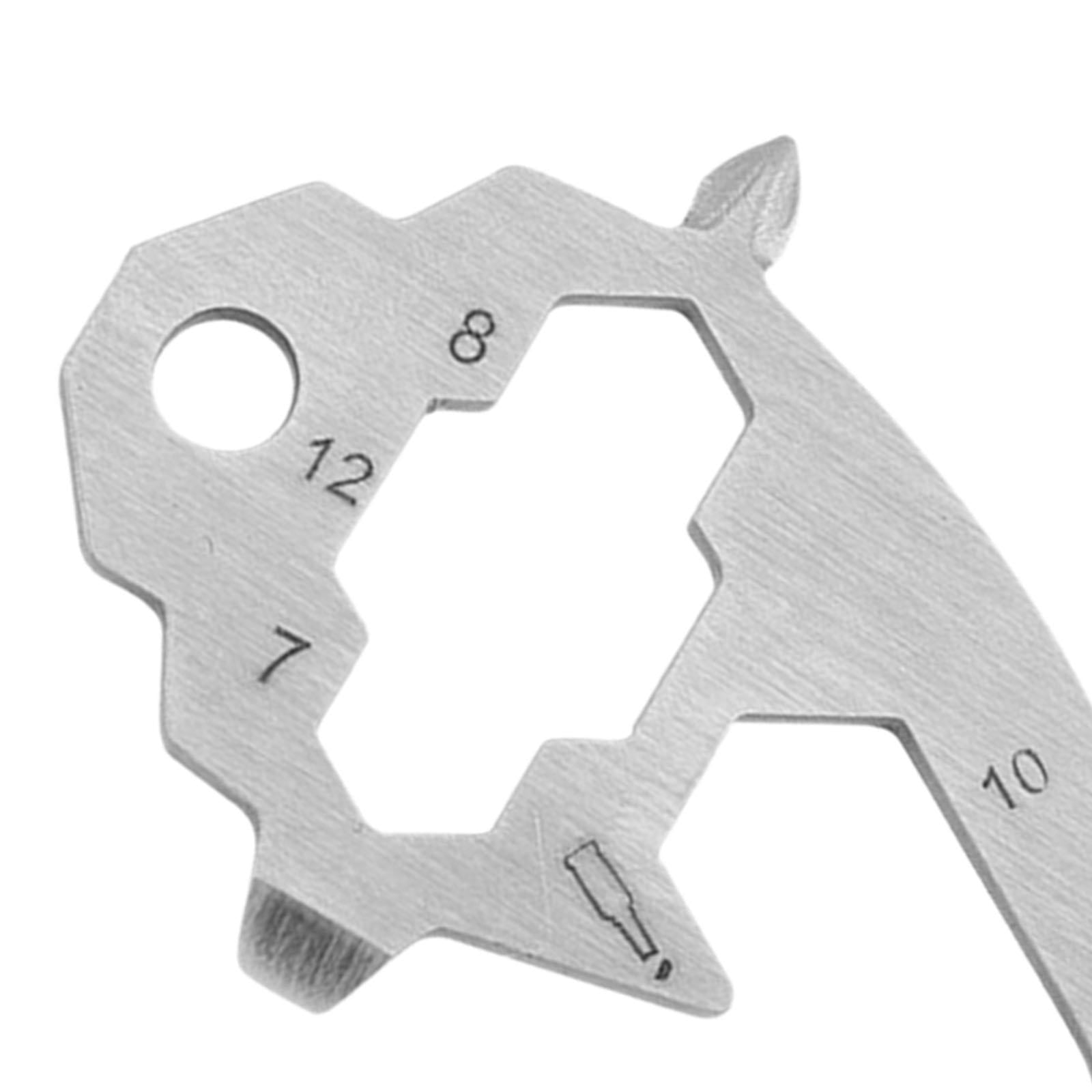 Card Opener Portable Novelty Easy to Use Kitchen Tool for Kitchen Home Party 6.6cmx3.8cm