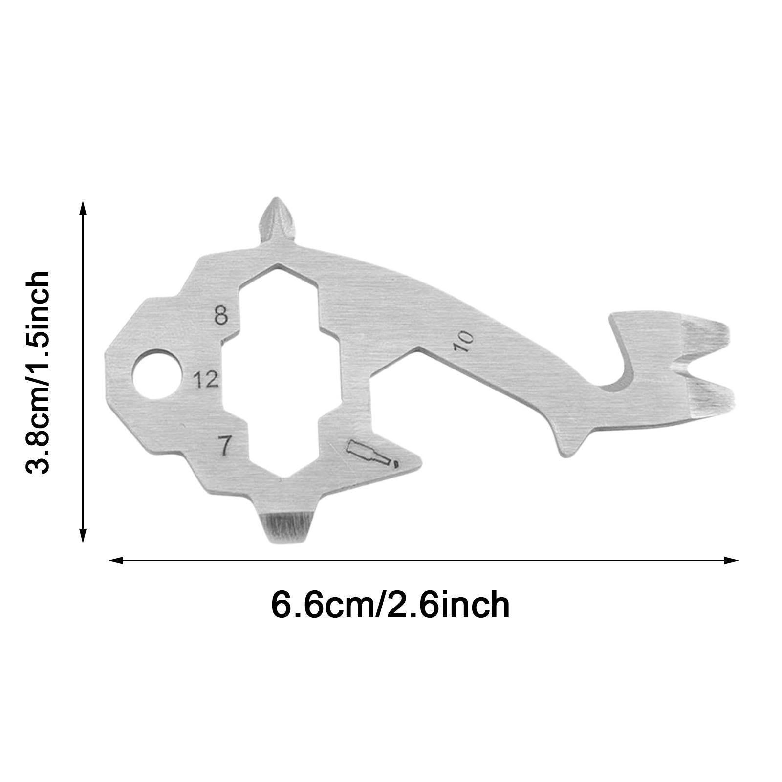 Card Opener Portable Novelty Easy to Use Kitchen Tool for Kitchen Home Party 6.6cmx3.8cm