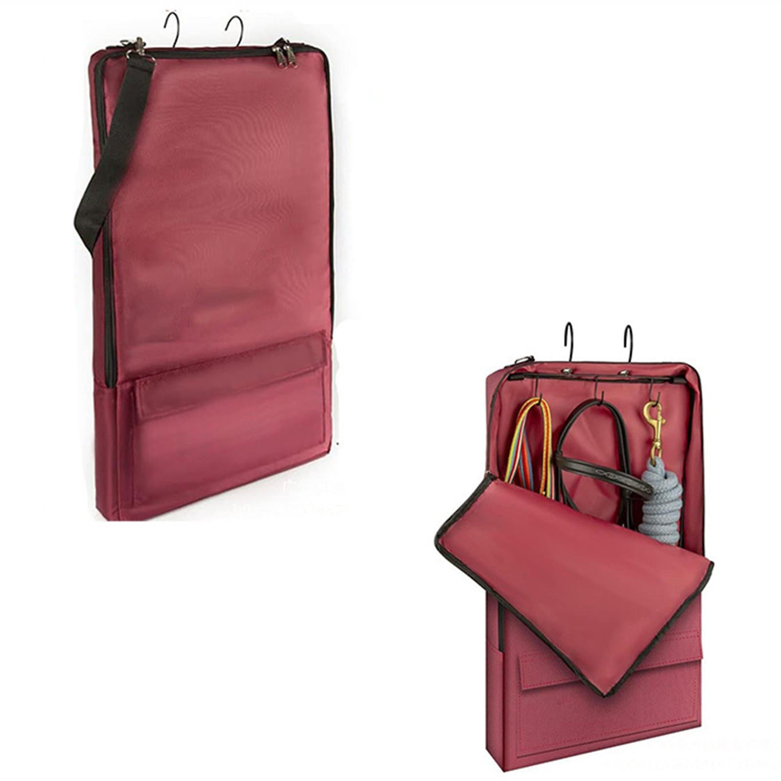 Bridle Bag Sturdy Bridle Bag for Horses for Harness Equestrian Reins Bridles red