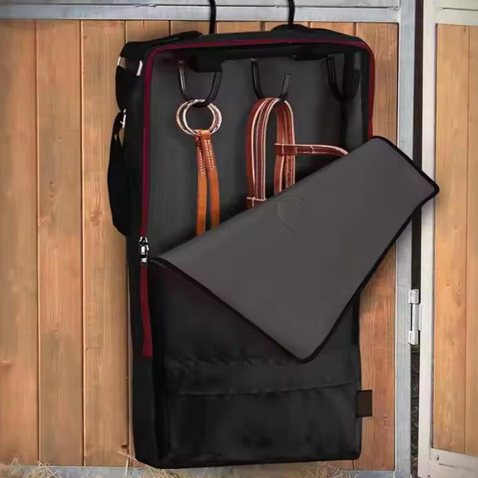 Bridle Bag Sturdy Bridle Bag for Horses for Harness Equestrian Reins Bridles black