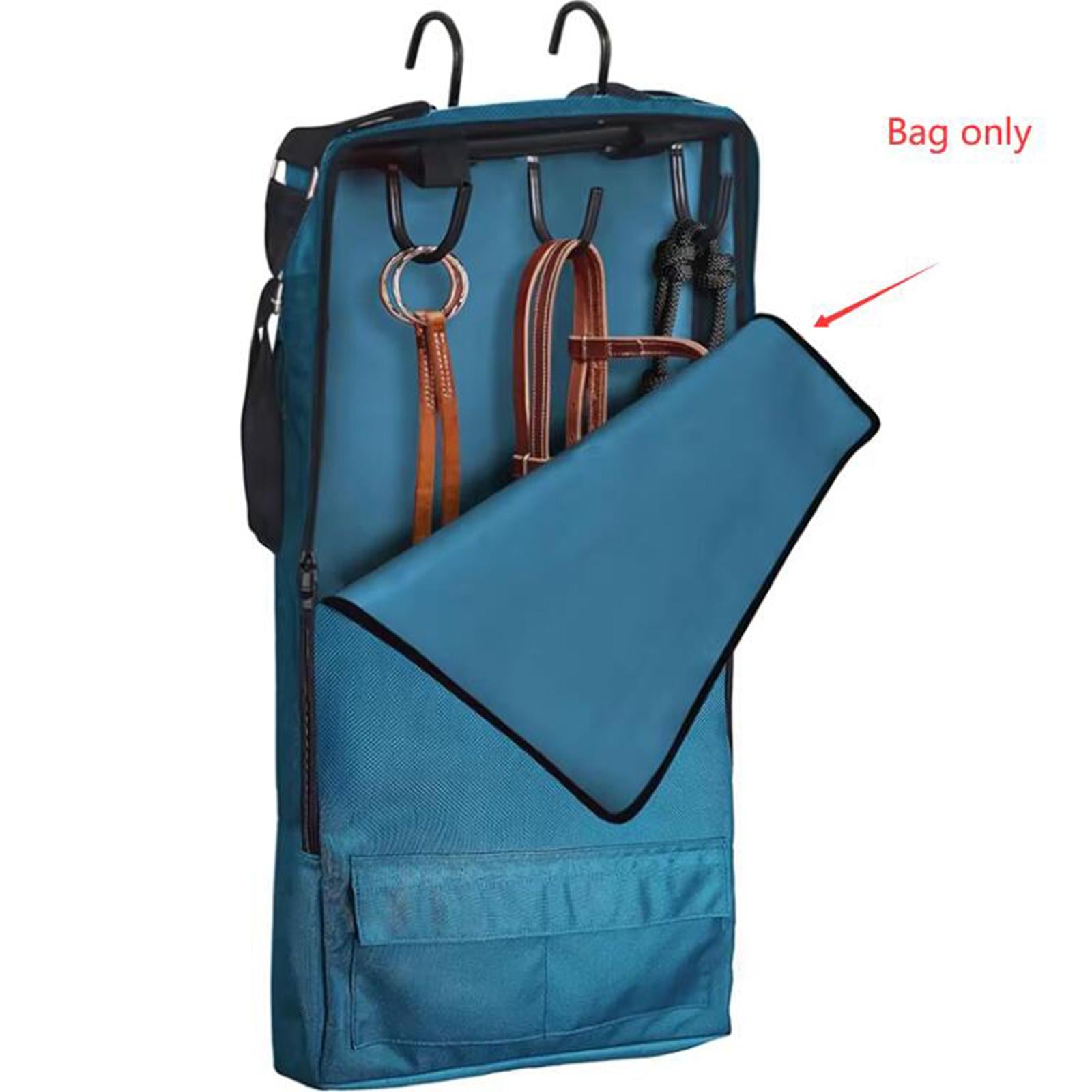 Bridle Bag Sturdy Bridle Bag for Horses for Harness Equestrian Reins Bridles blue