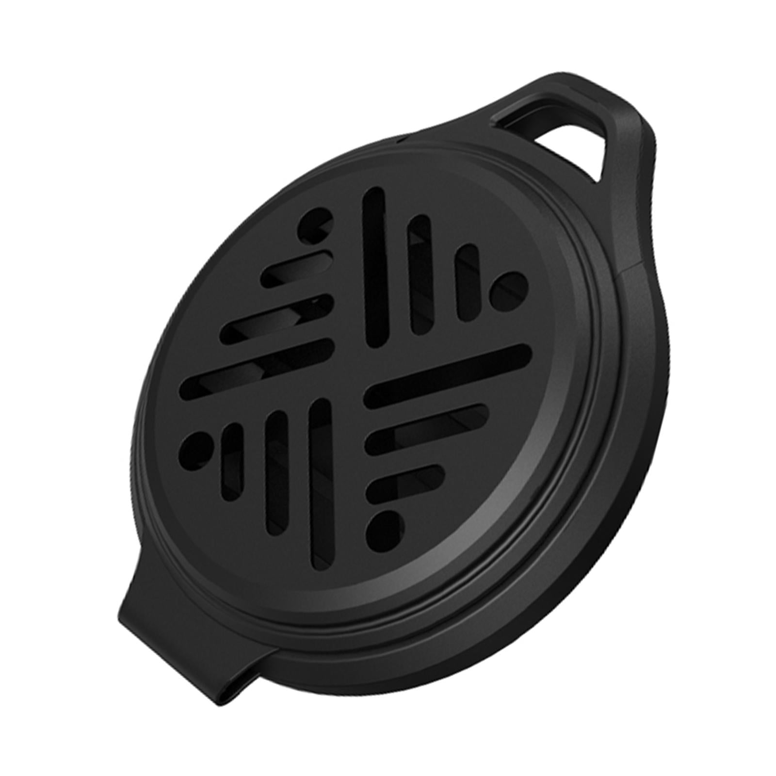 Portable Mosquito Coil Holder Burner for Hiking Party Outdoor Indoor black