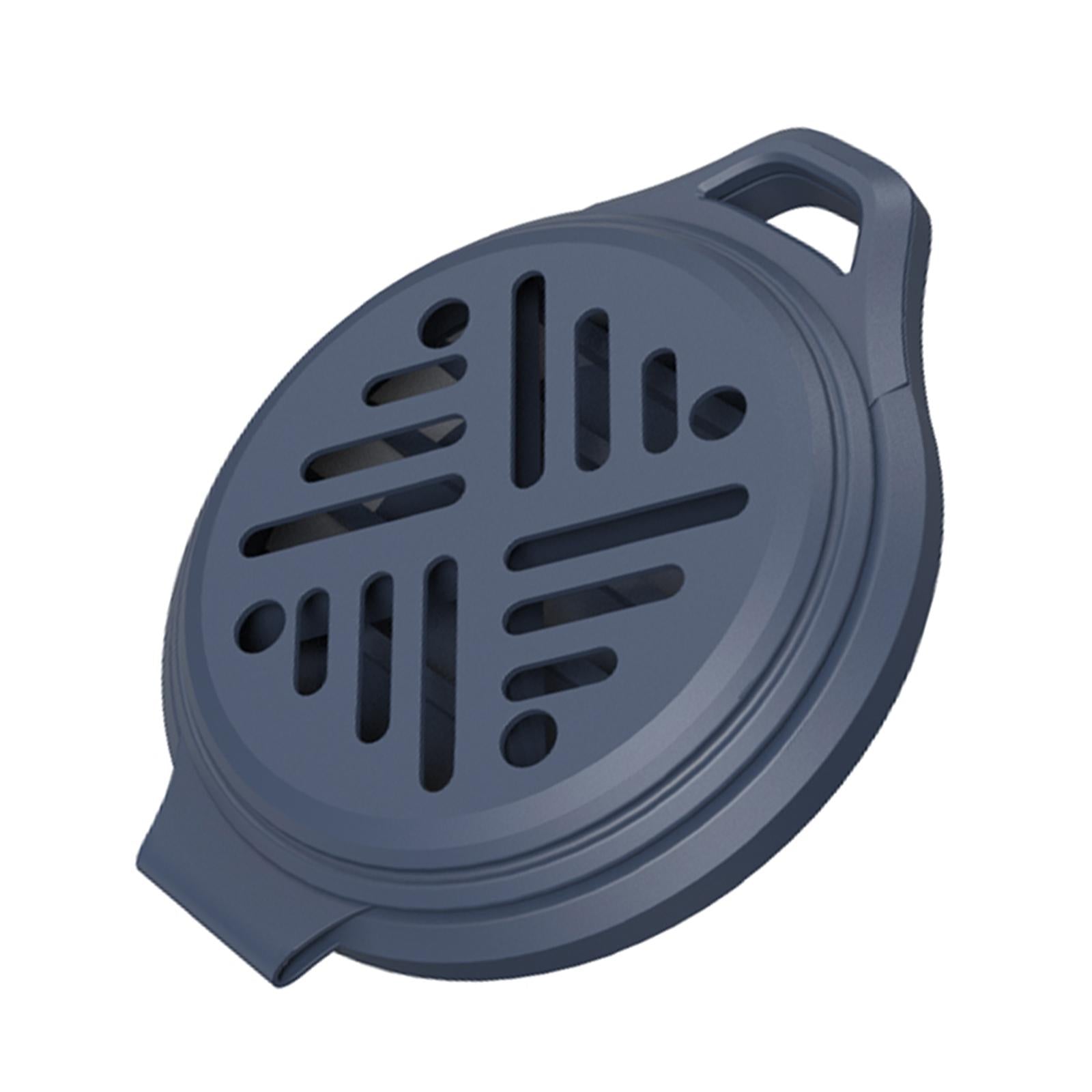 Portable Mosquito Coil Holder Burner for Hiking Party Outdoor Indoor dark blue