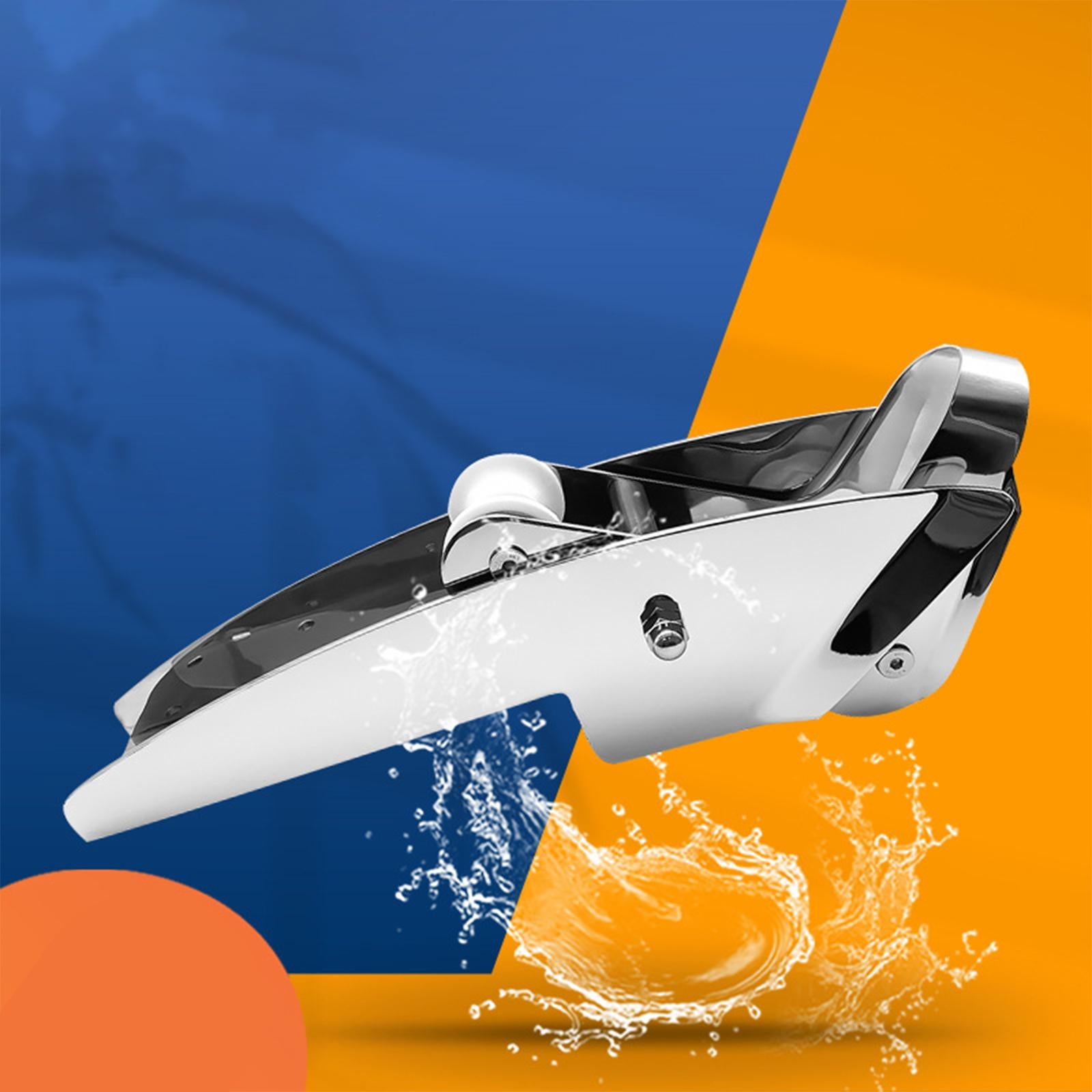 Bow Boat Anchor Roller Double Wheel Anchor Bracket for Yachts Marine Docking L