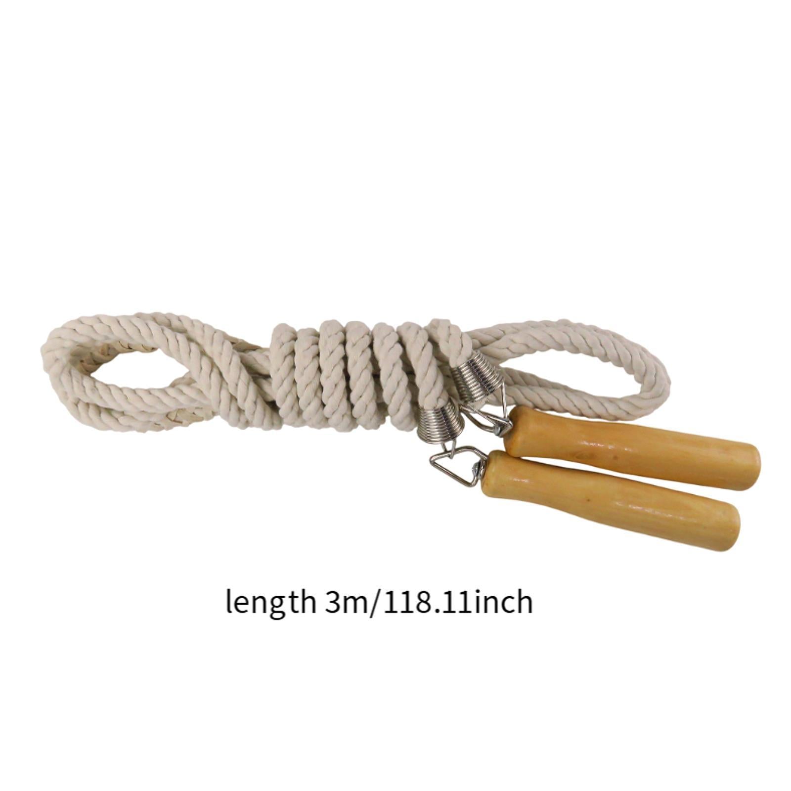 Jump Rope Portable for Adults Kids Skipping Rope for Workout Home School Gym 3m