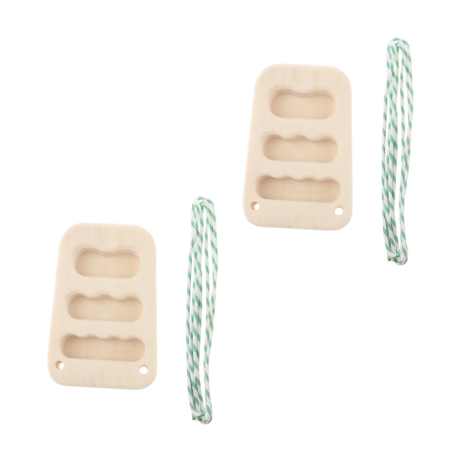 2x Hang Boards Upper Body Workouts Finger Training Board for Wall Door Indoor