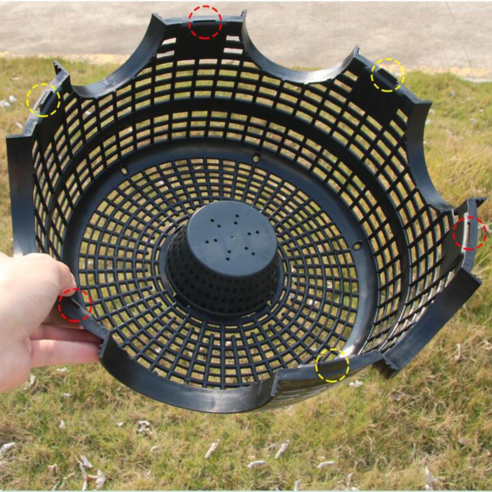 Fishing Cage Net Fishing Tackle Tool Handheld Eel Cage for Eel Prawn Lobster