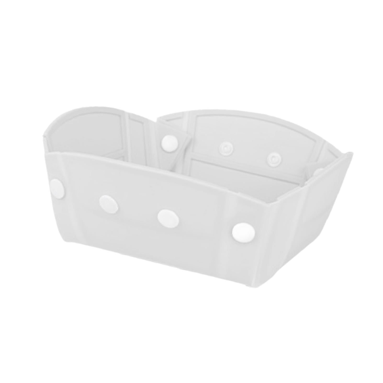 Camping Tableware Folding Plate Bowl Business Trips Outdoor Collapsible Bowl Gray
