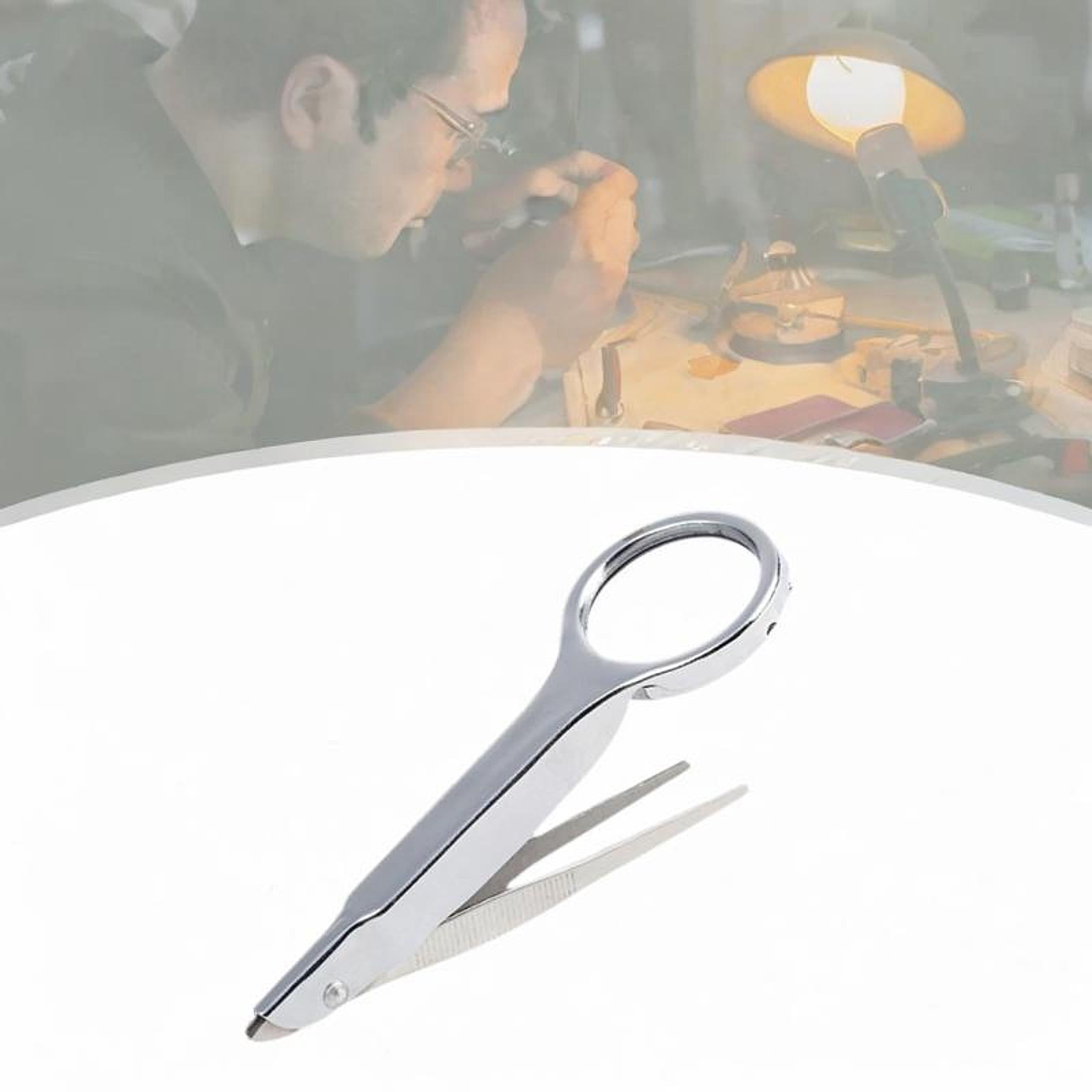 Glass Tweezer Forcep for Emergency Watch Repair Camping