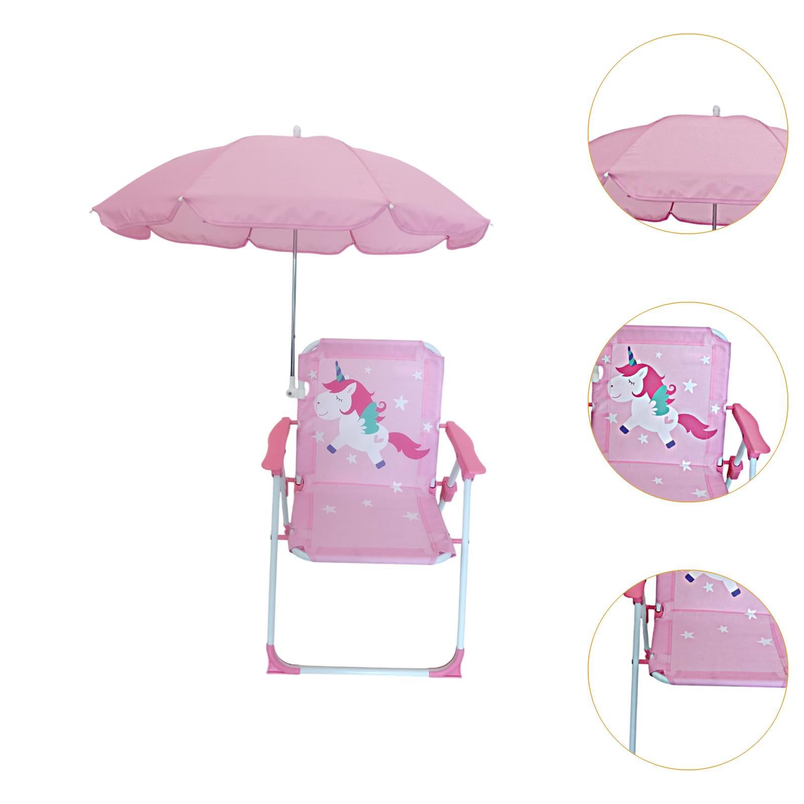 Baby Camping Chair with Umbrella Park for Backyard Photography Props Camping
