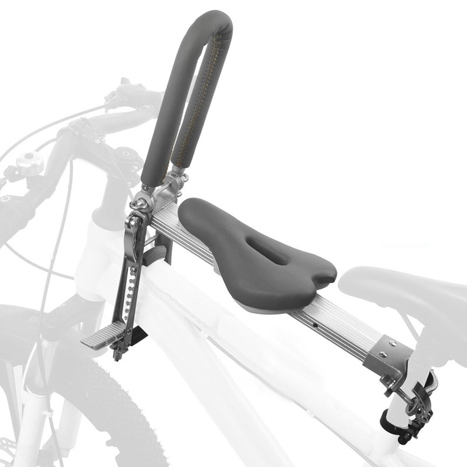 Kids Bike Seat Front Mount Easy Installation Aluminum Alloy for Folding Bike
