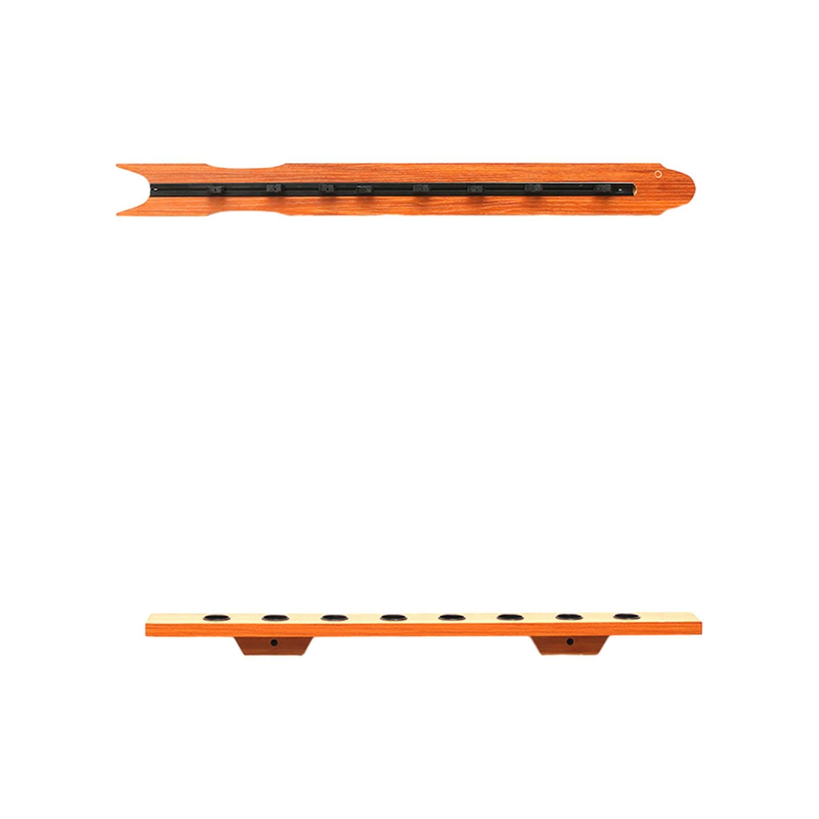 Fishing Rod Wall Rack Easy Installation Gifts Holds up to 8 Rods Accessories