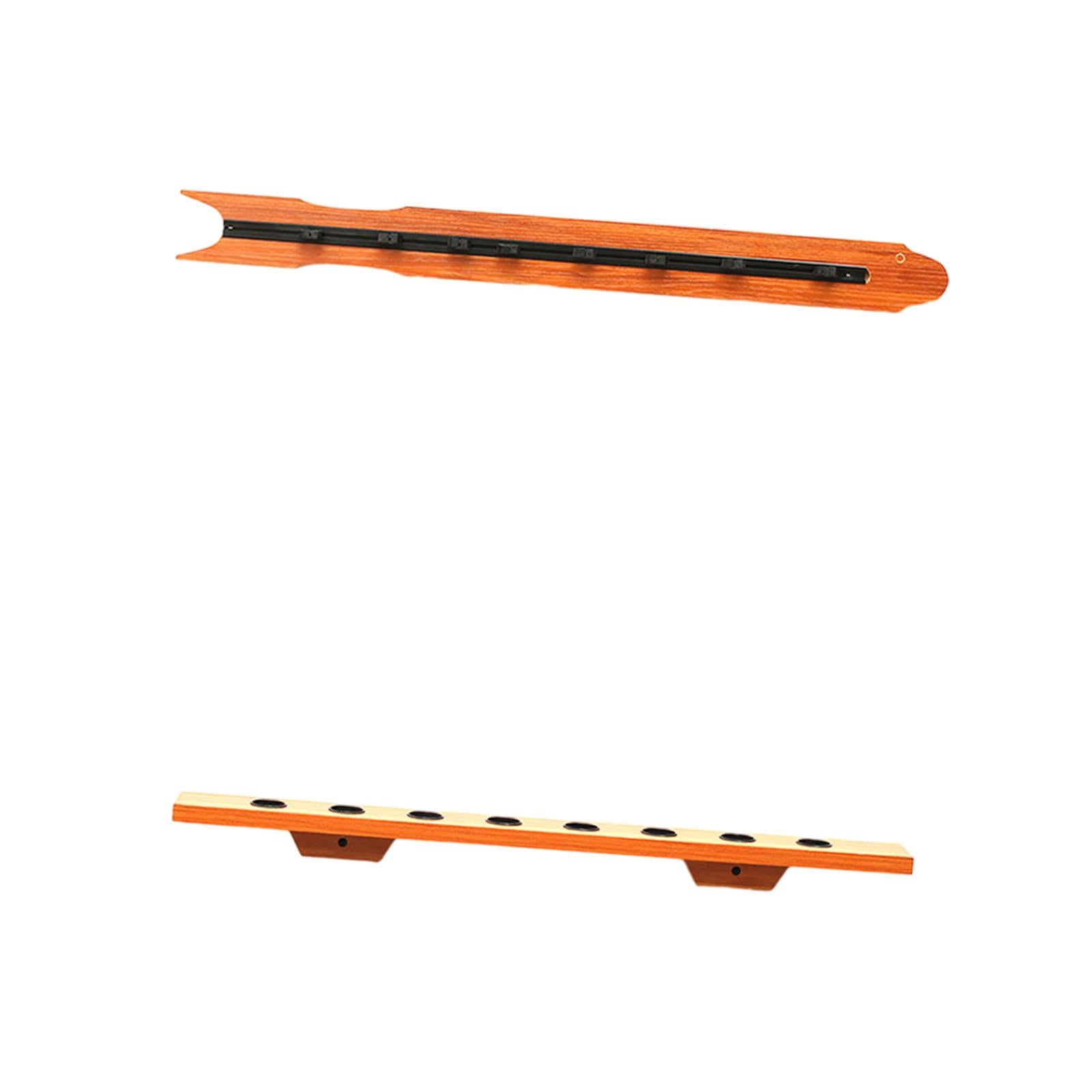 Fishing Rod Wall Rack Easy Installation Gifts Holds up to 8 Rods Accessories