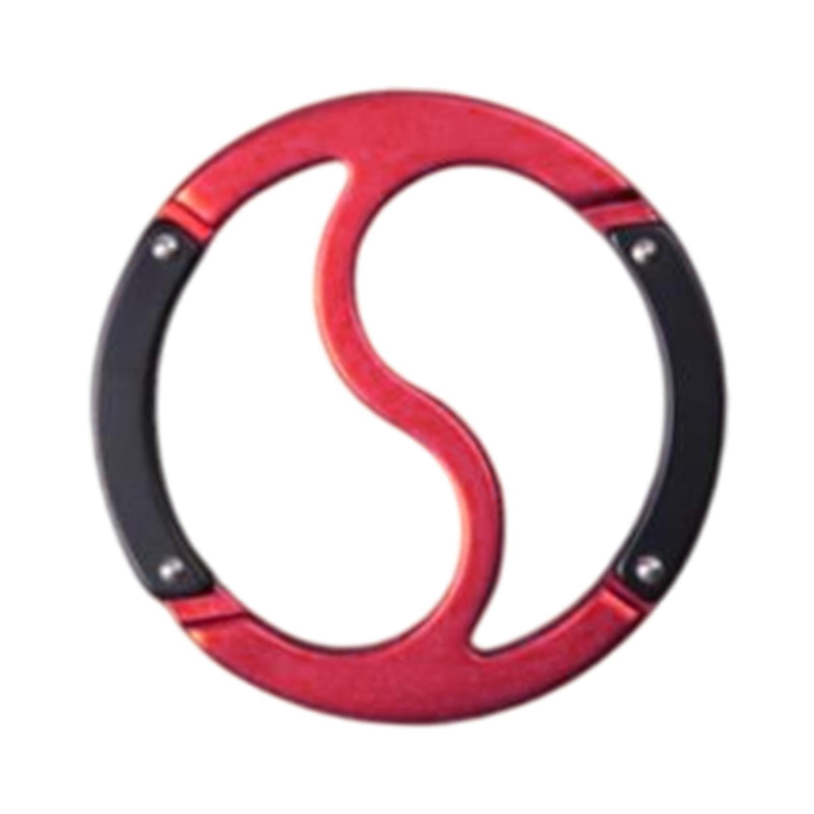 Carabiner Clip Keyring Fishing Lock Buckle Hook for Hammock Dog Leash Hiking red