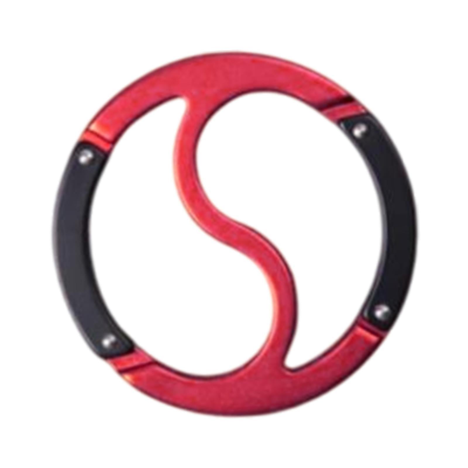 Carabiner Clip Keyring Fishing Lock Buckle Hook for Hammock Dog Leash Hiking red