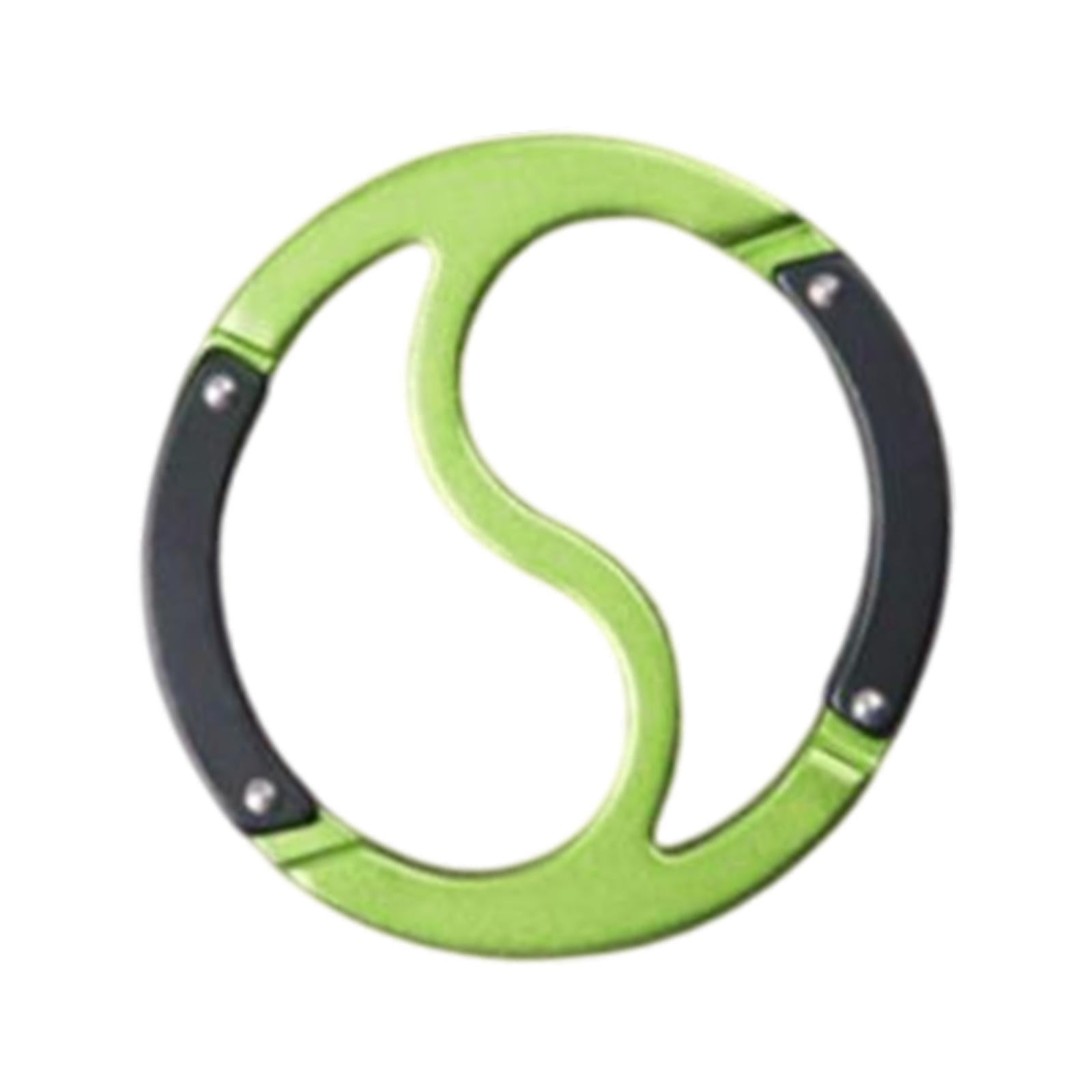 Carabiner Clip Keyring Fishing Lock Buckle Hook for Hammock Dog Leash Hiking green