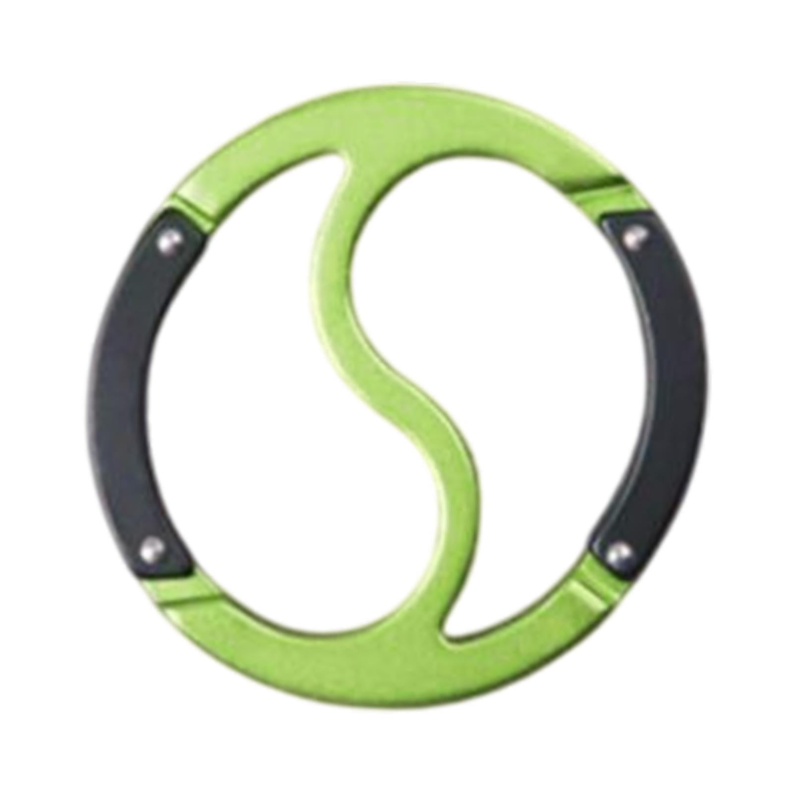 Carabiner Clip Keyring Fishing Lock Buckle Hook for Hammock Dog Leash Hiking green