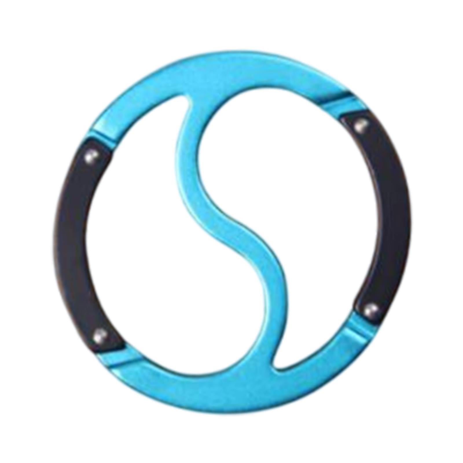 Carabiner Clip Keyring Fishing Lock Buckle Hook for Hammock Dog Leash Hiking blue