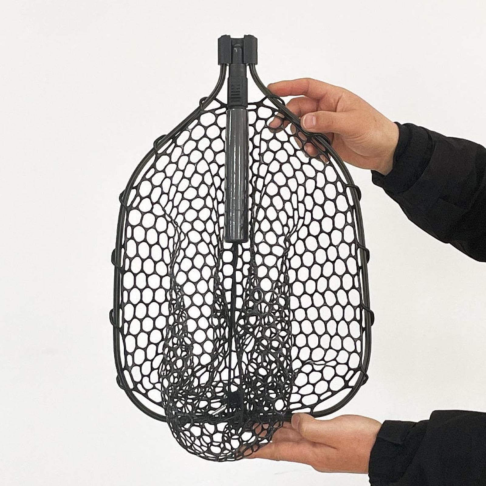 Fishing Net Collapsible Handle Saltwater Freshwater Fish Netting Landing Net