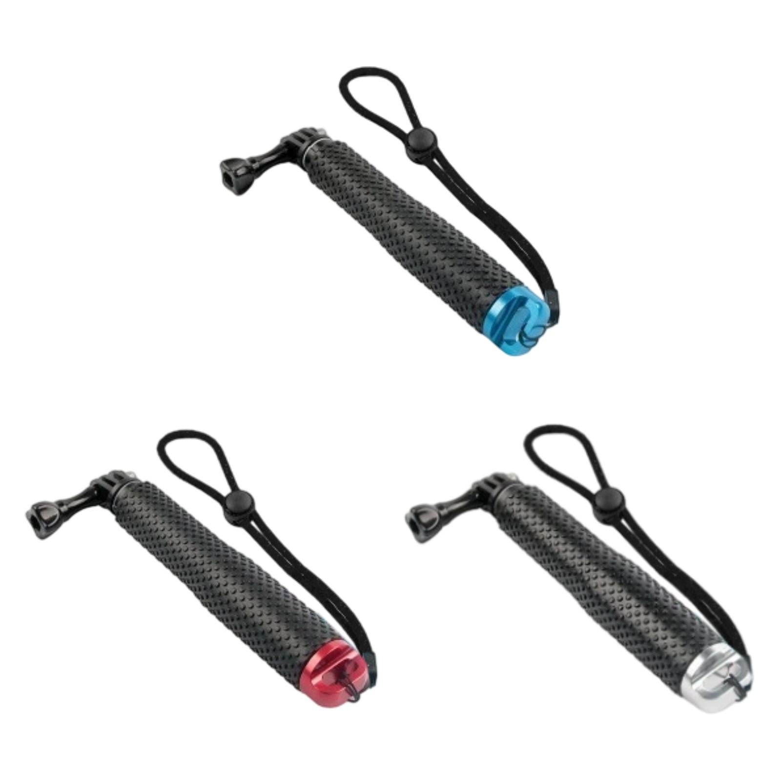 Selfie Stick Handheld Extendable Pole for Adventures Snorkeling Snowboarding Blue
